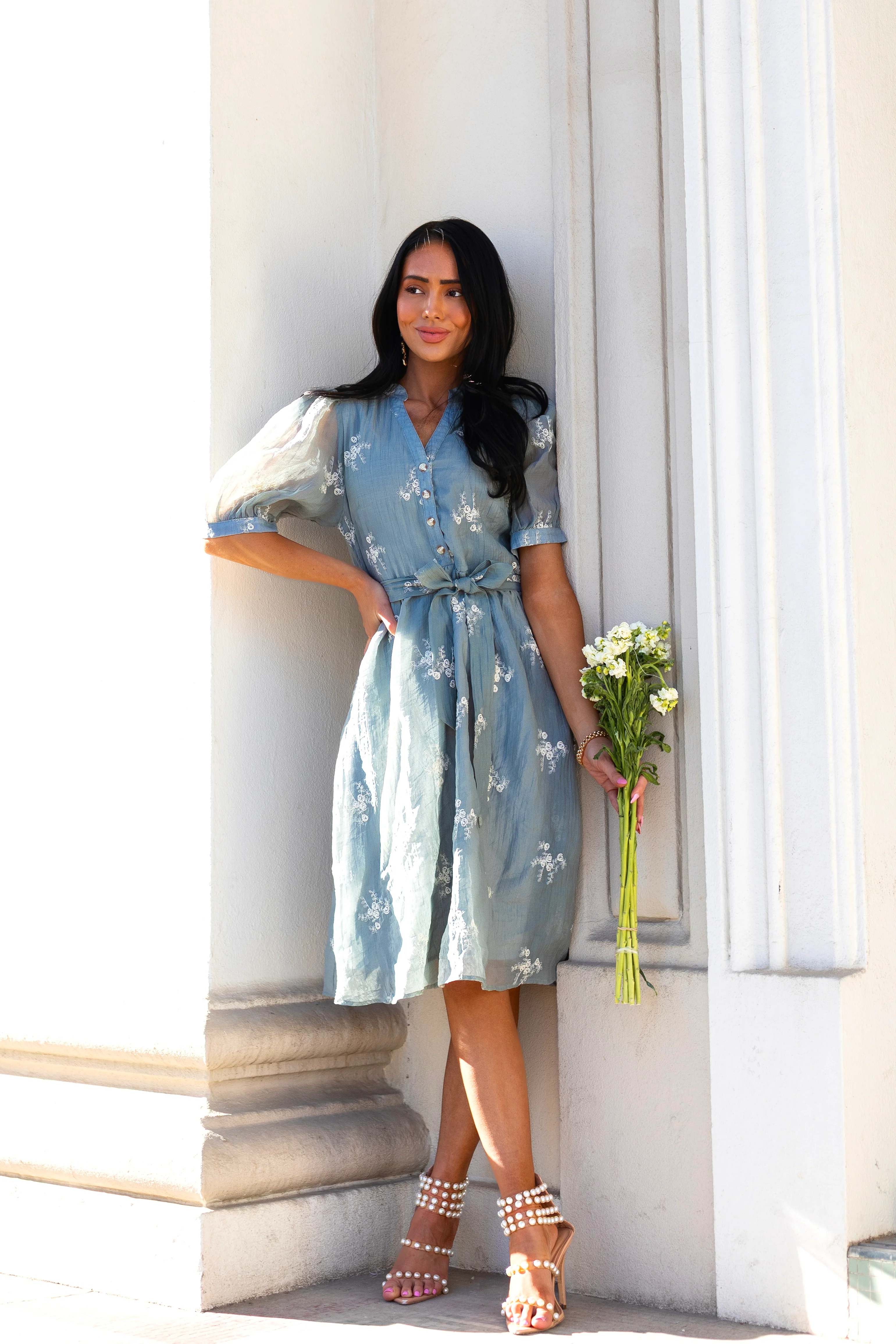 The Dove Dove Gray Dresses - XNAUWBI