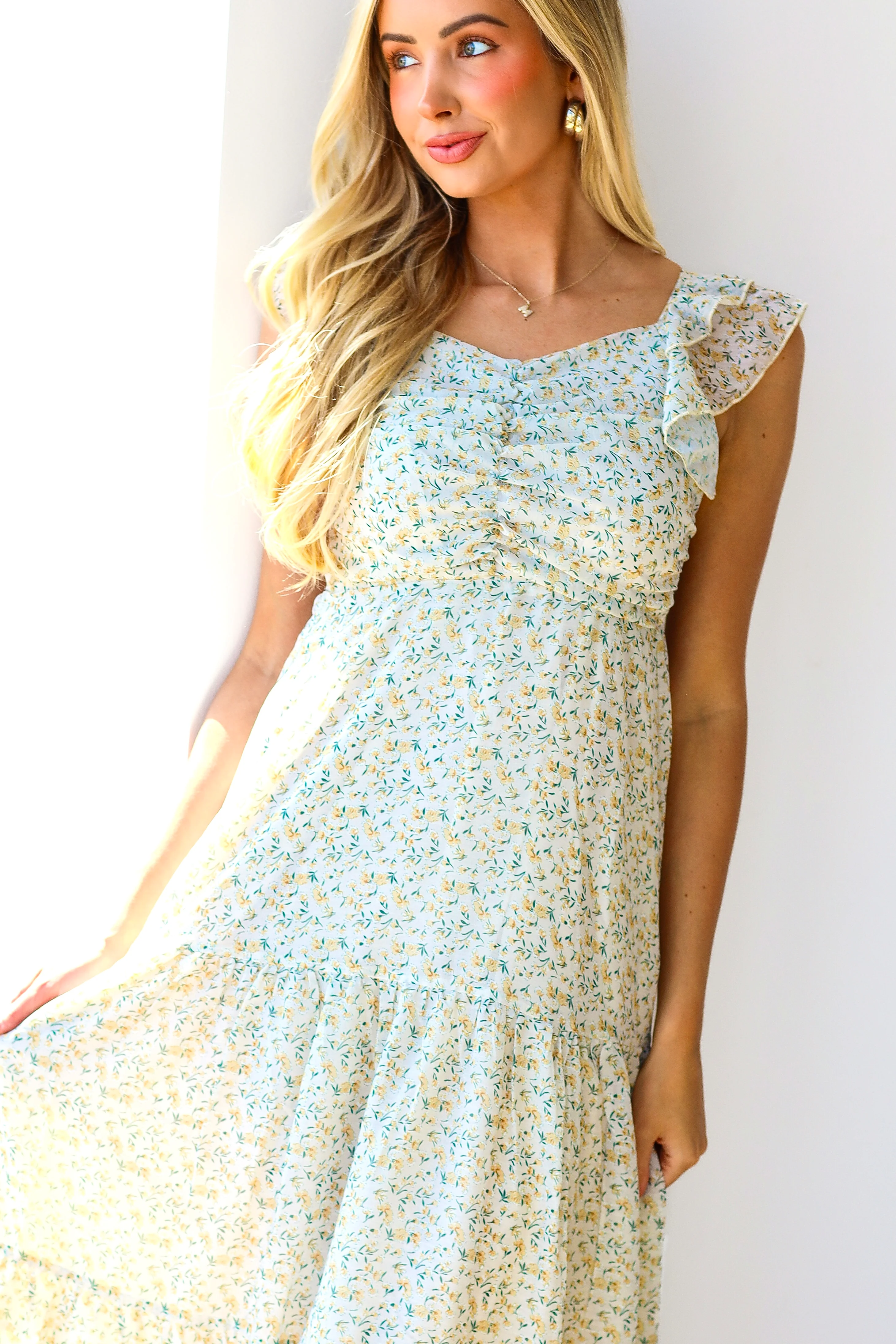 The Carrie Sunny Dahlia Dresses - XNAUWBI