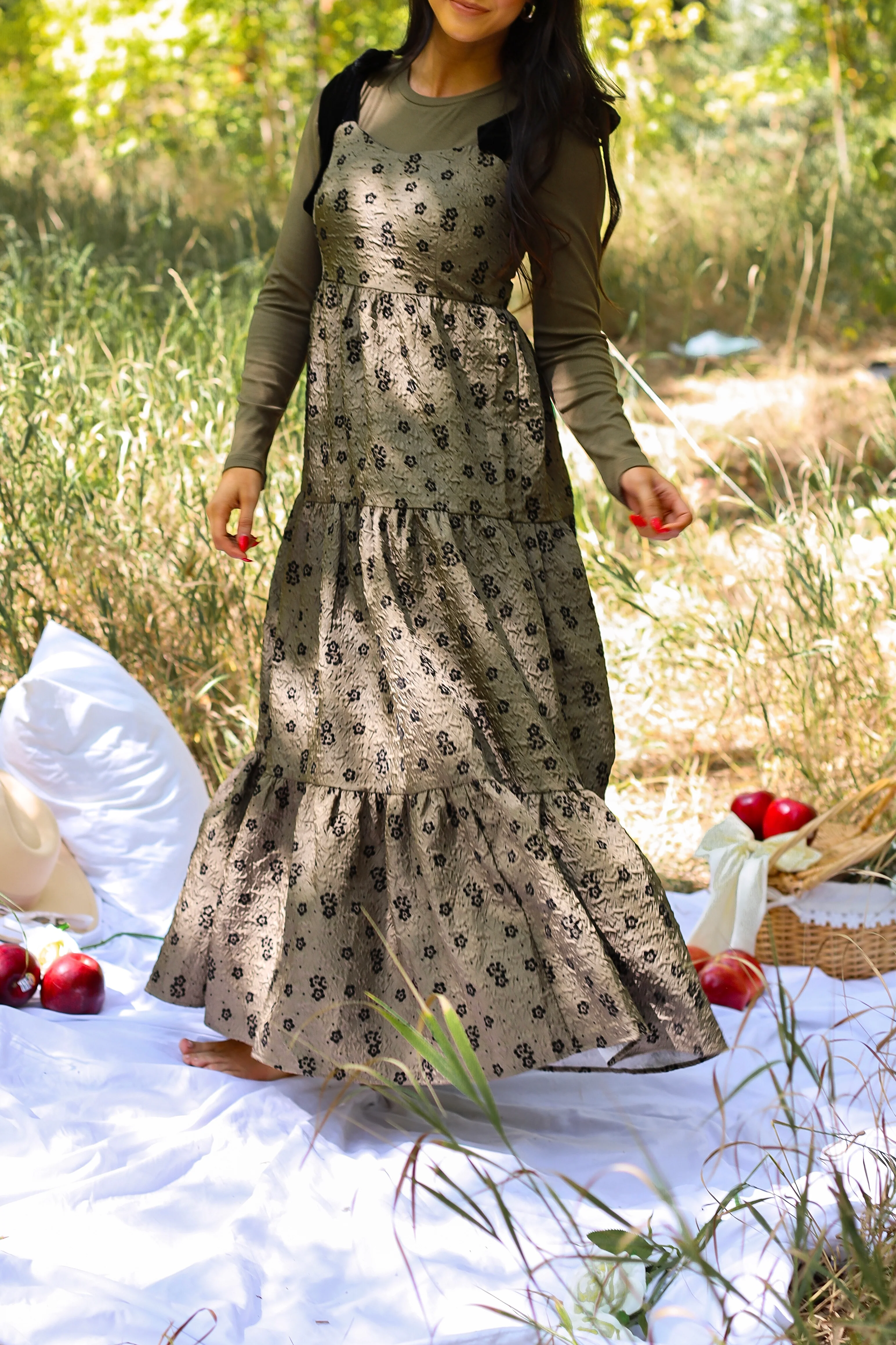 The Harriet Winter Moss Dresses - XNAUWBI