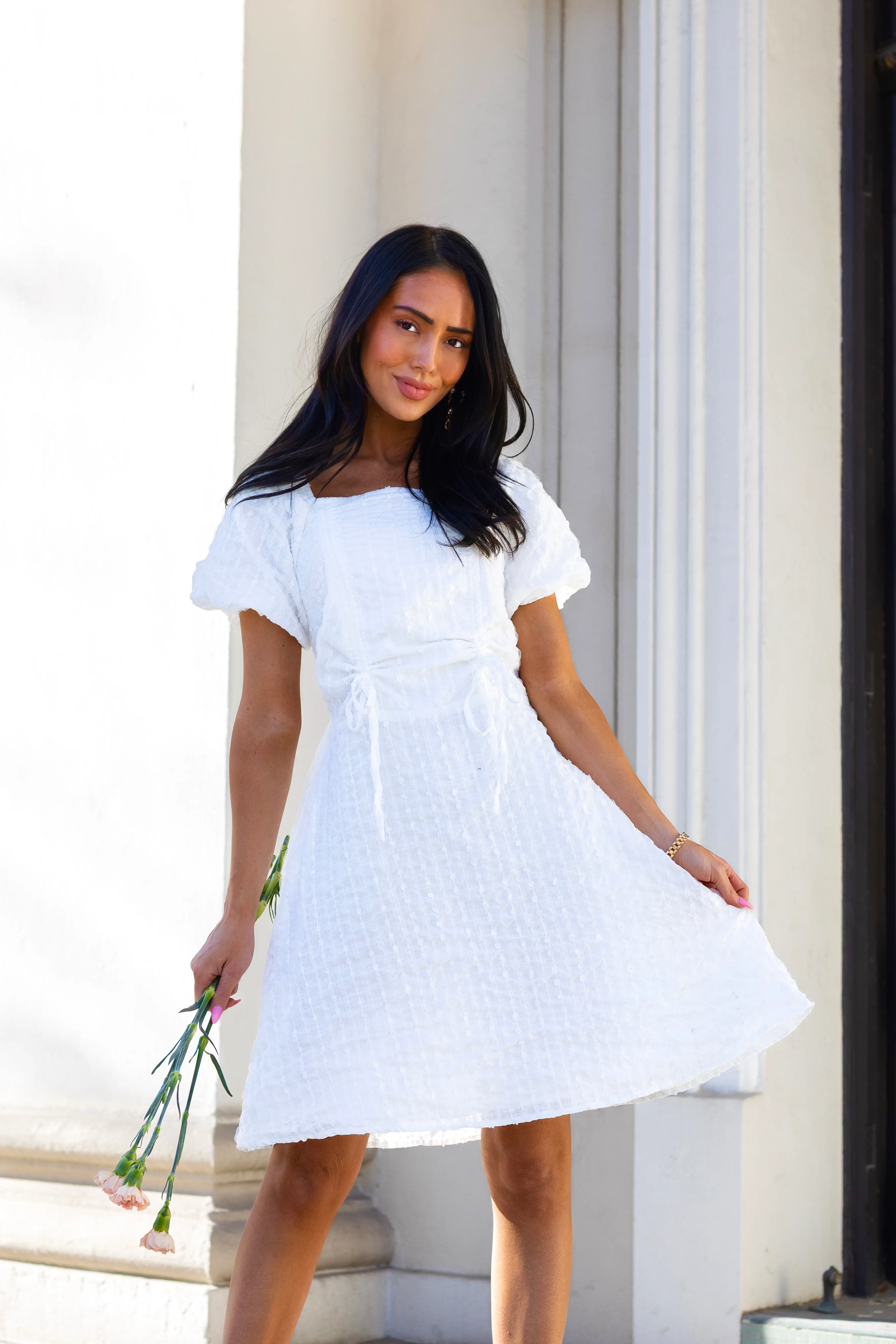 The Saylor White Dresses - XNAUWBI