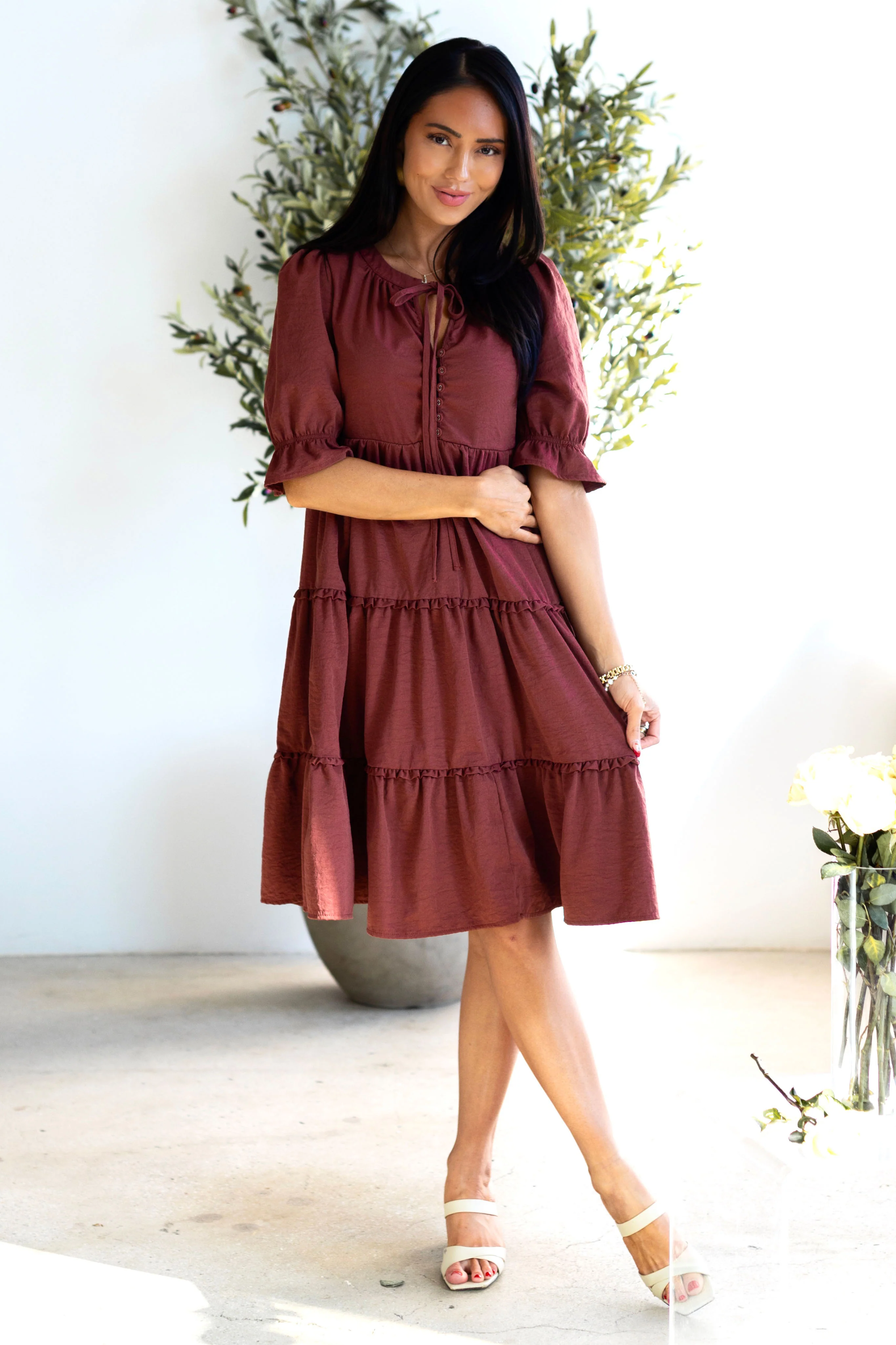 The Dove Apple Butter Dresses - XNAUWBI