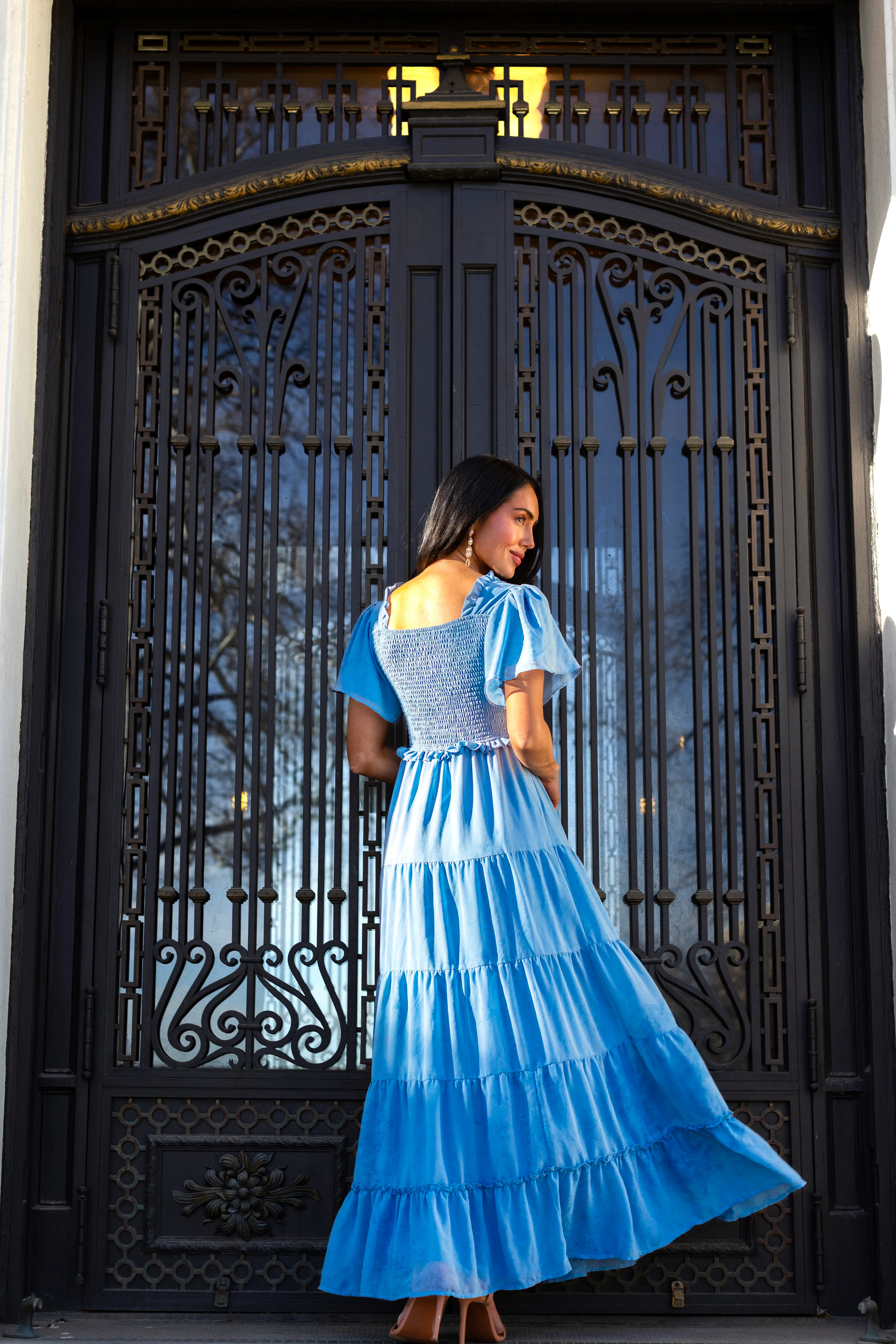 The Leigh Robin Blue Dresses - XNAUWBI