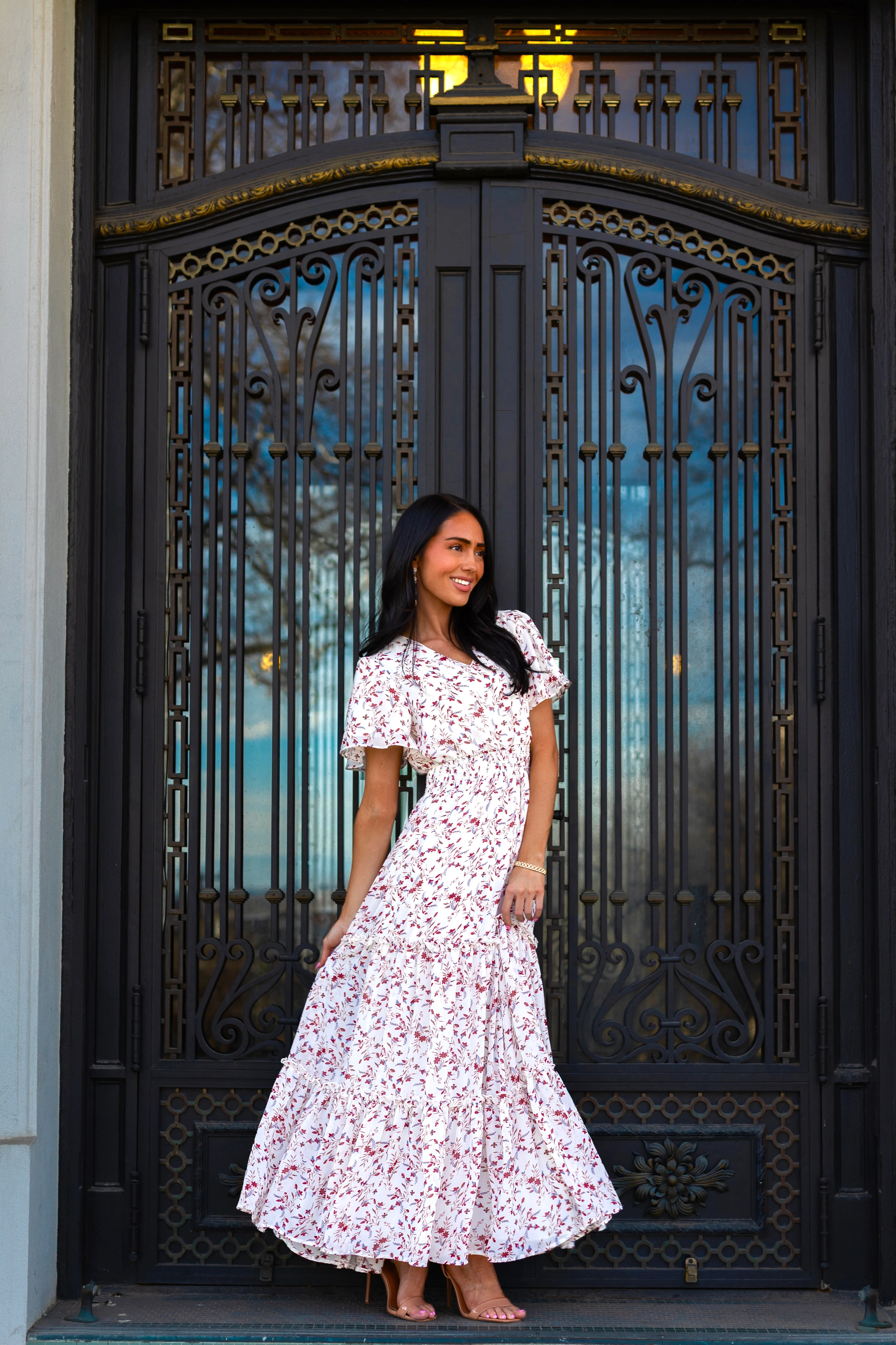 The Eden Vintage Rosewood Dresses - XNAUWBI