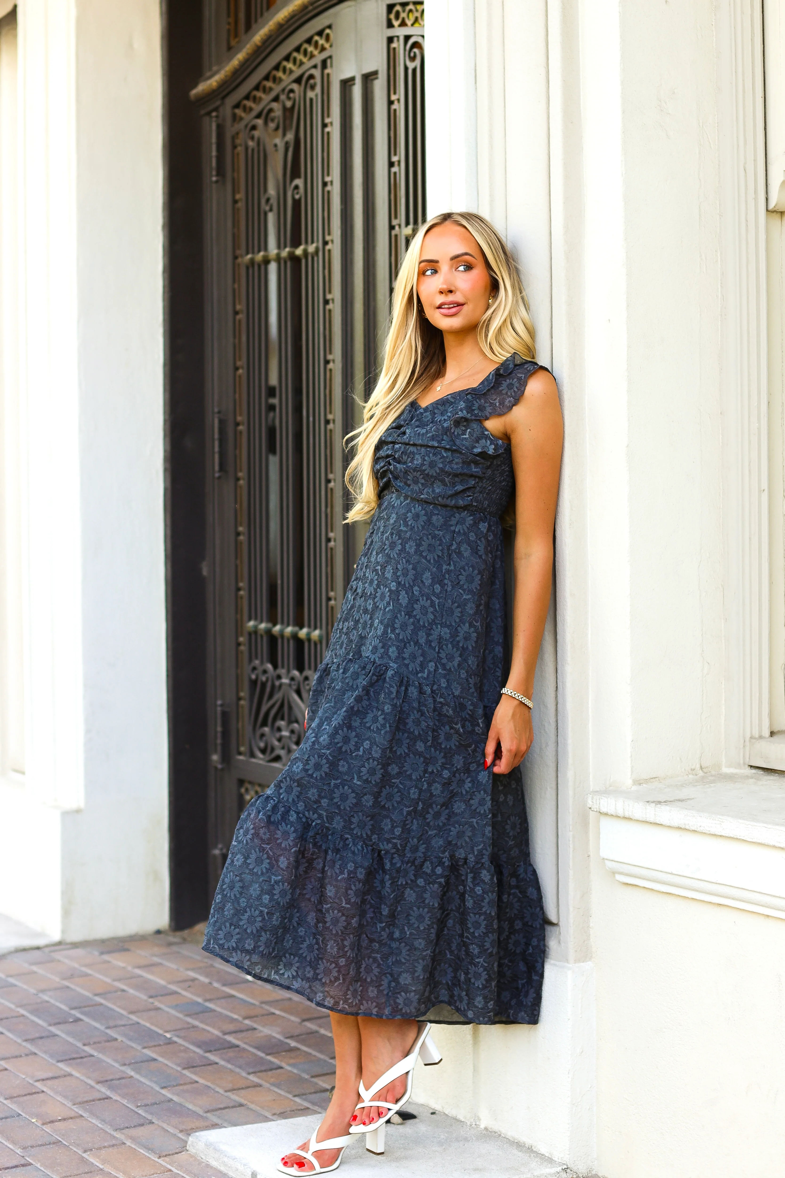 The Carrie Cinder Petals Dresses - XNAUWBI