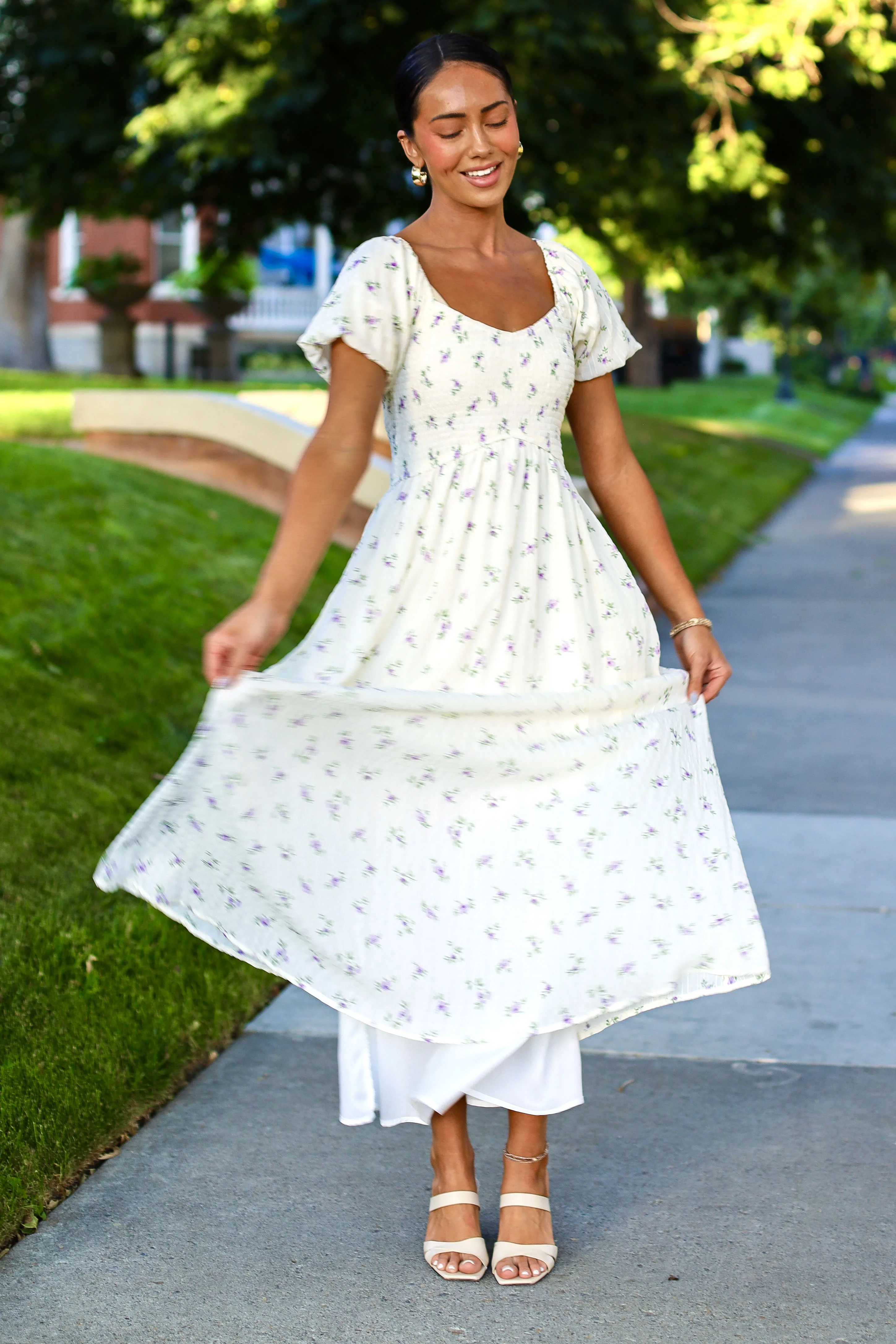 The Miley Bits of Lavender Dresses - XNAUWBI