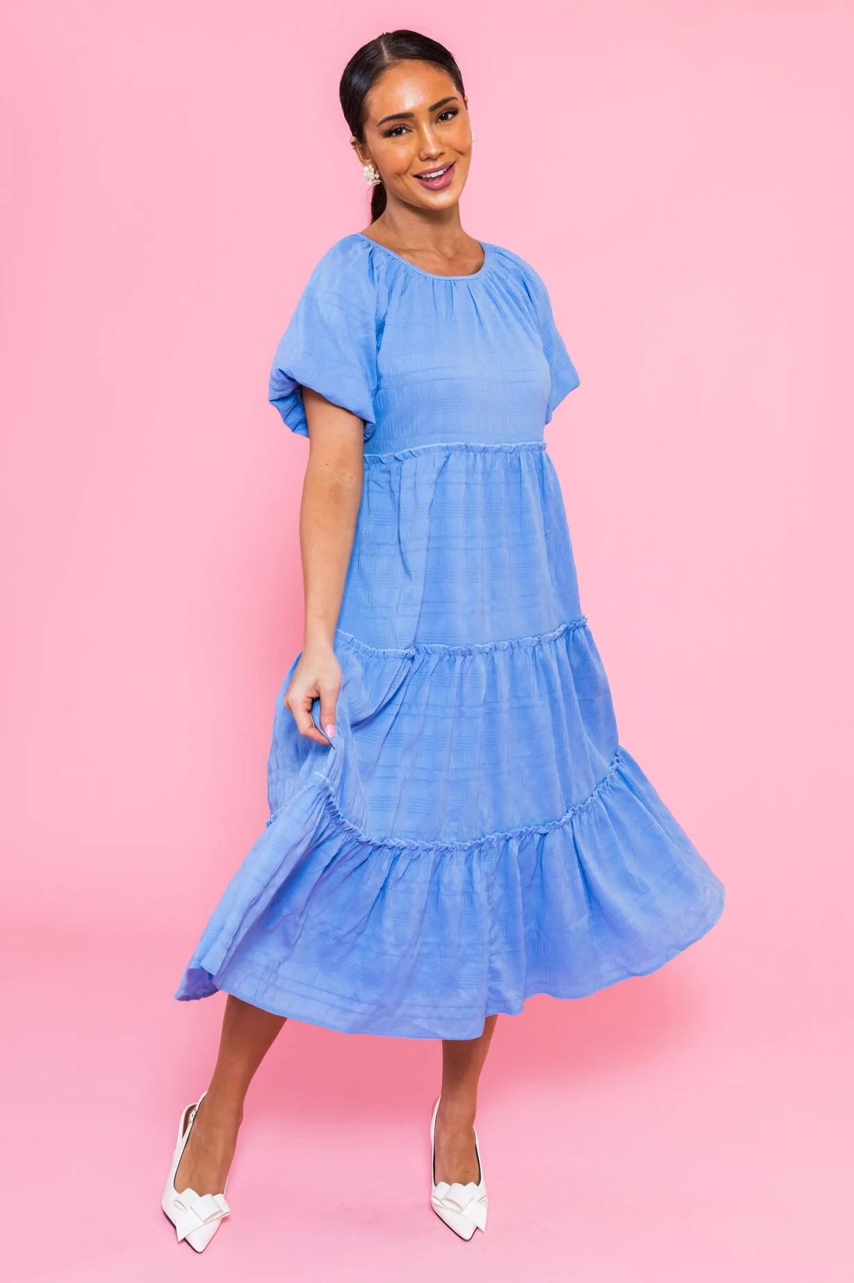 The Serena Ultramarine Dresses - XNAUWBI