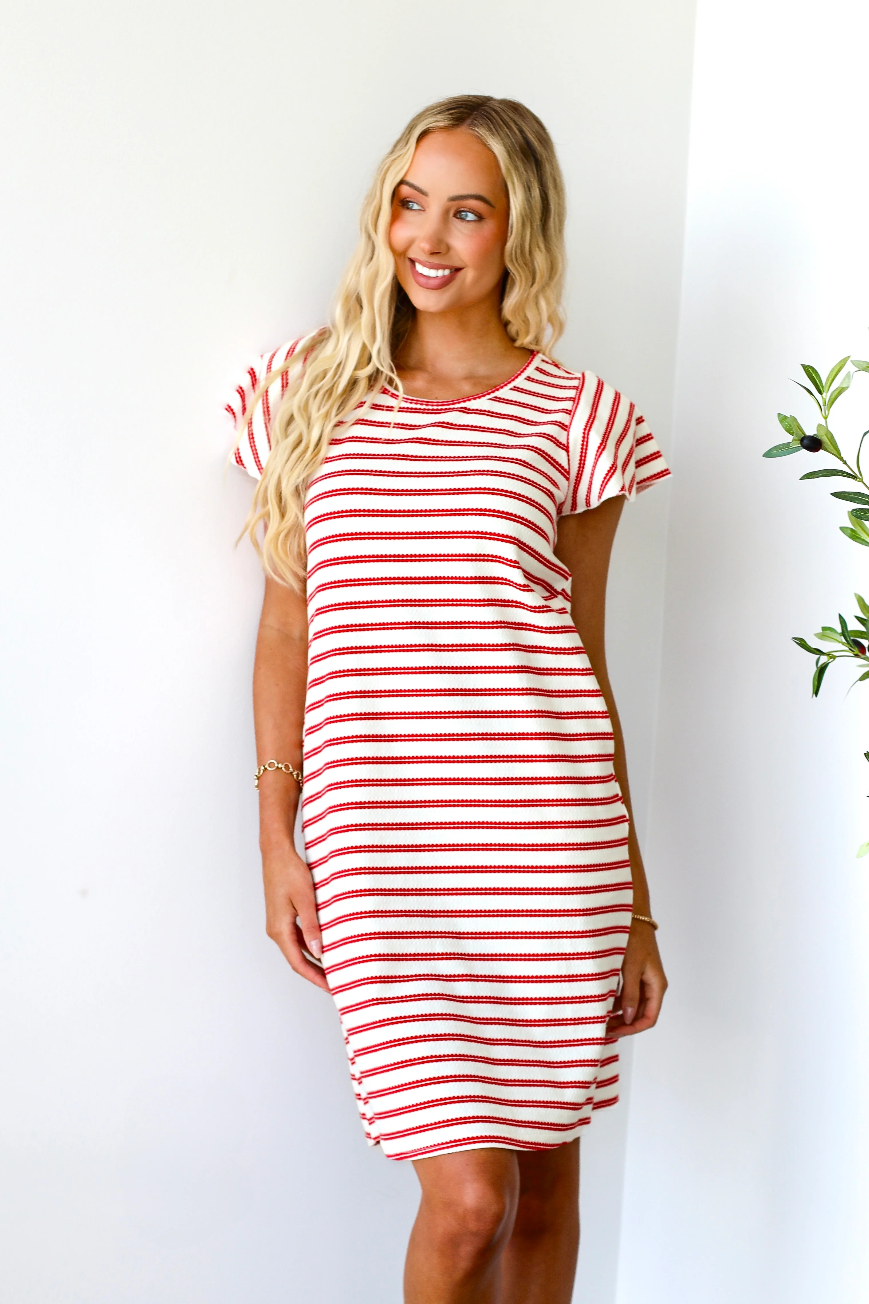 The Johannah White/Red Dresses - XNAUWBI