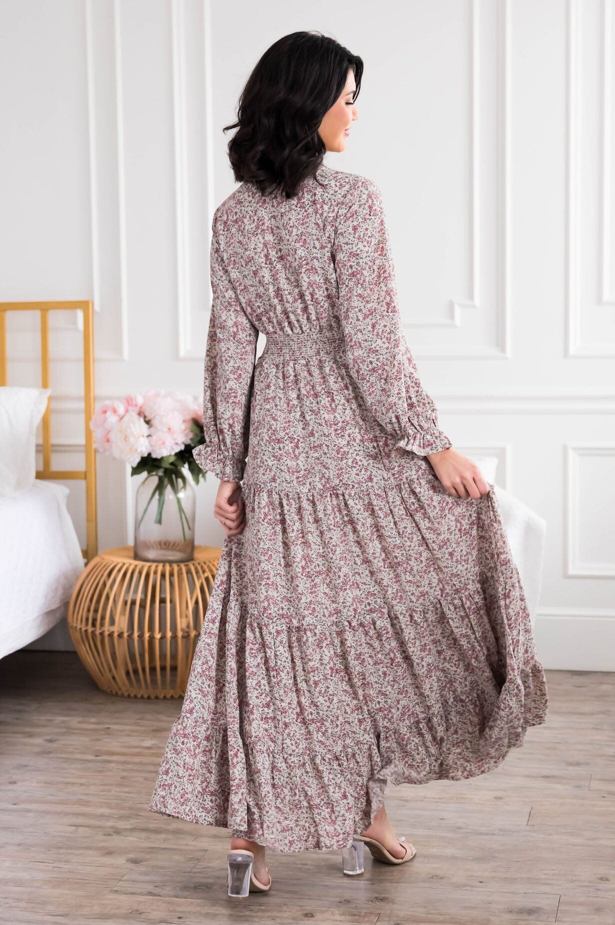 The Wesley Delicate Rose Dresses - XNAUWBI