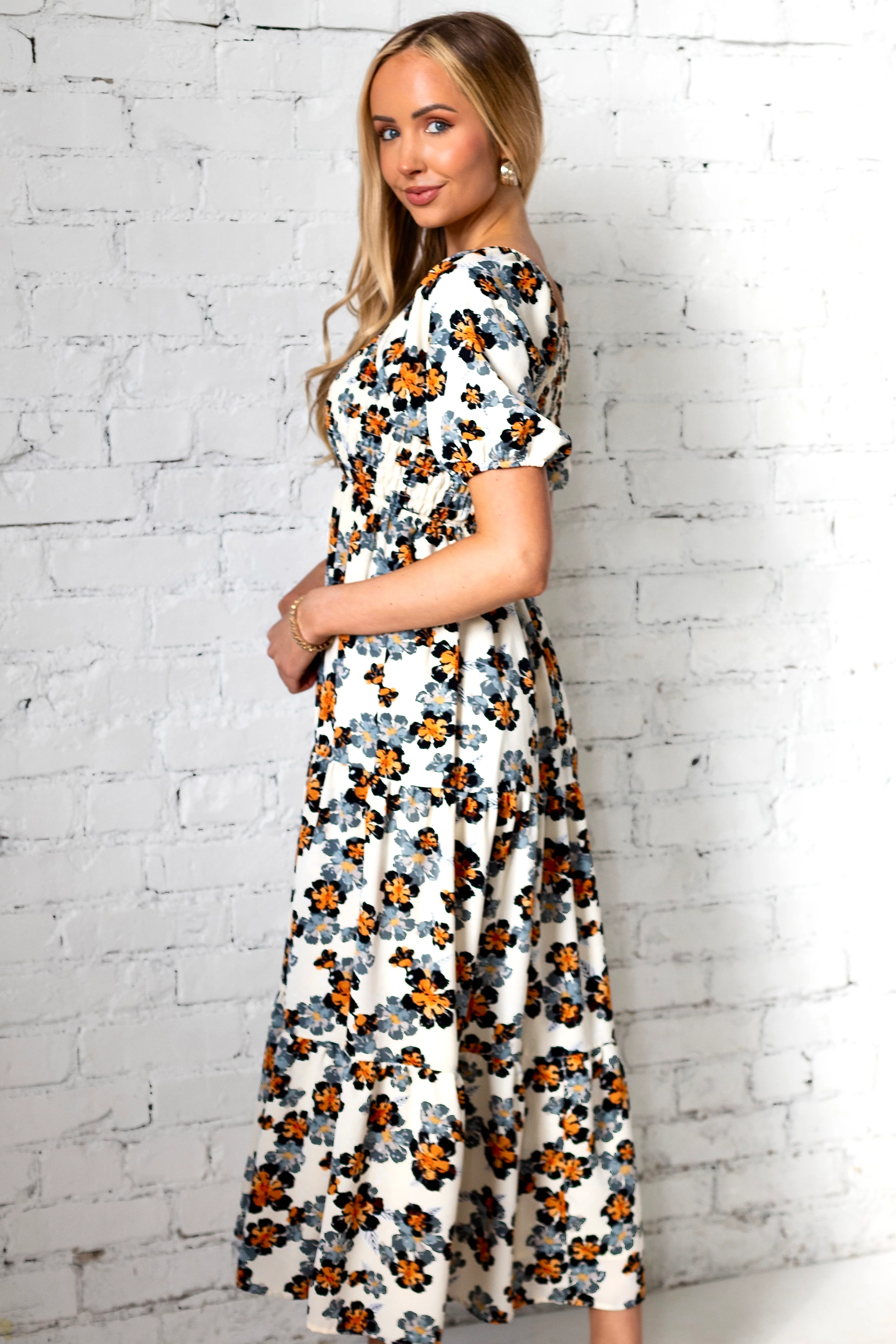 The Indy Tangerine Twist Dresses - XNAUWBI