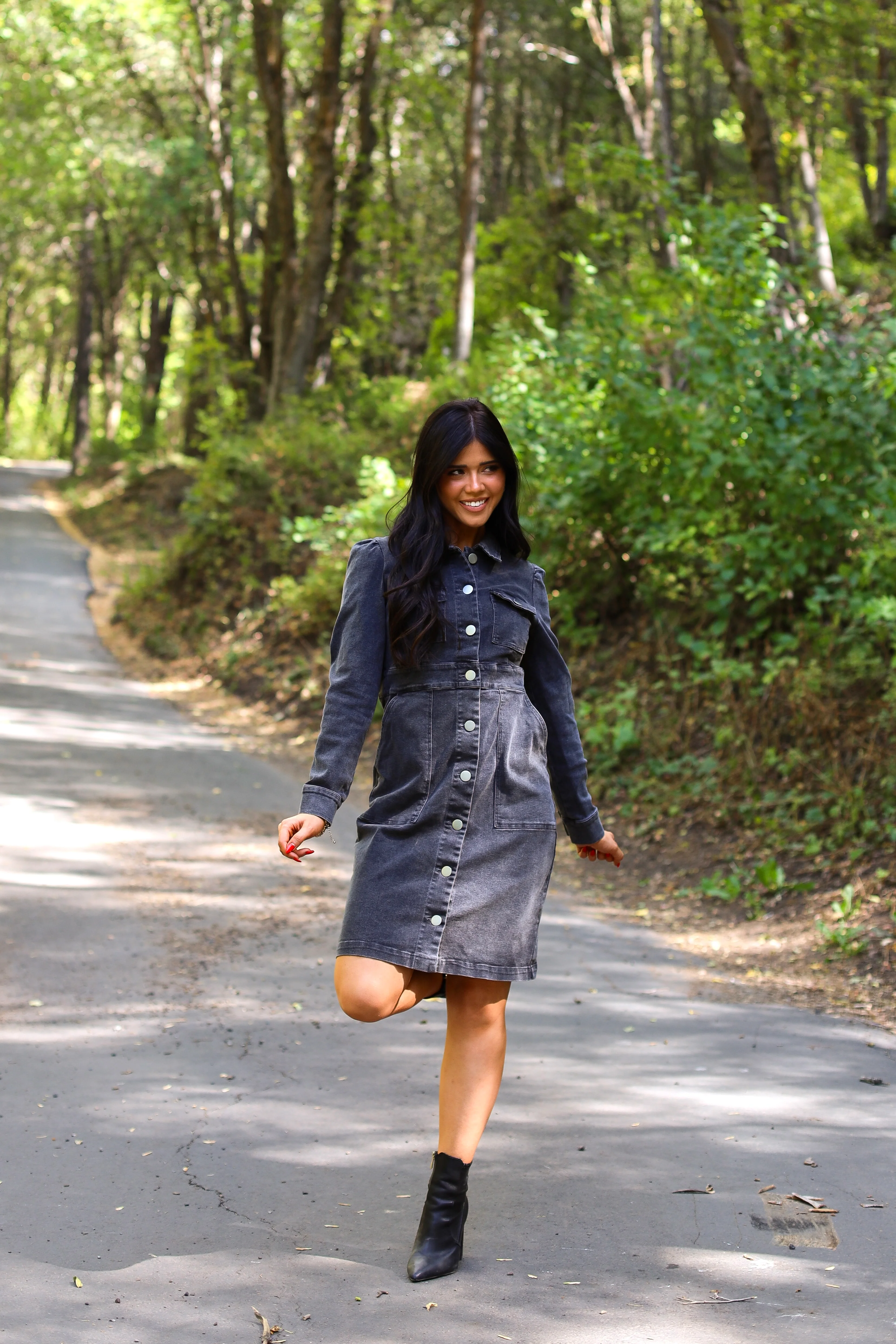 The Mae Vintage Black Wash Dresses - XNAUWBI