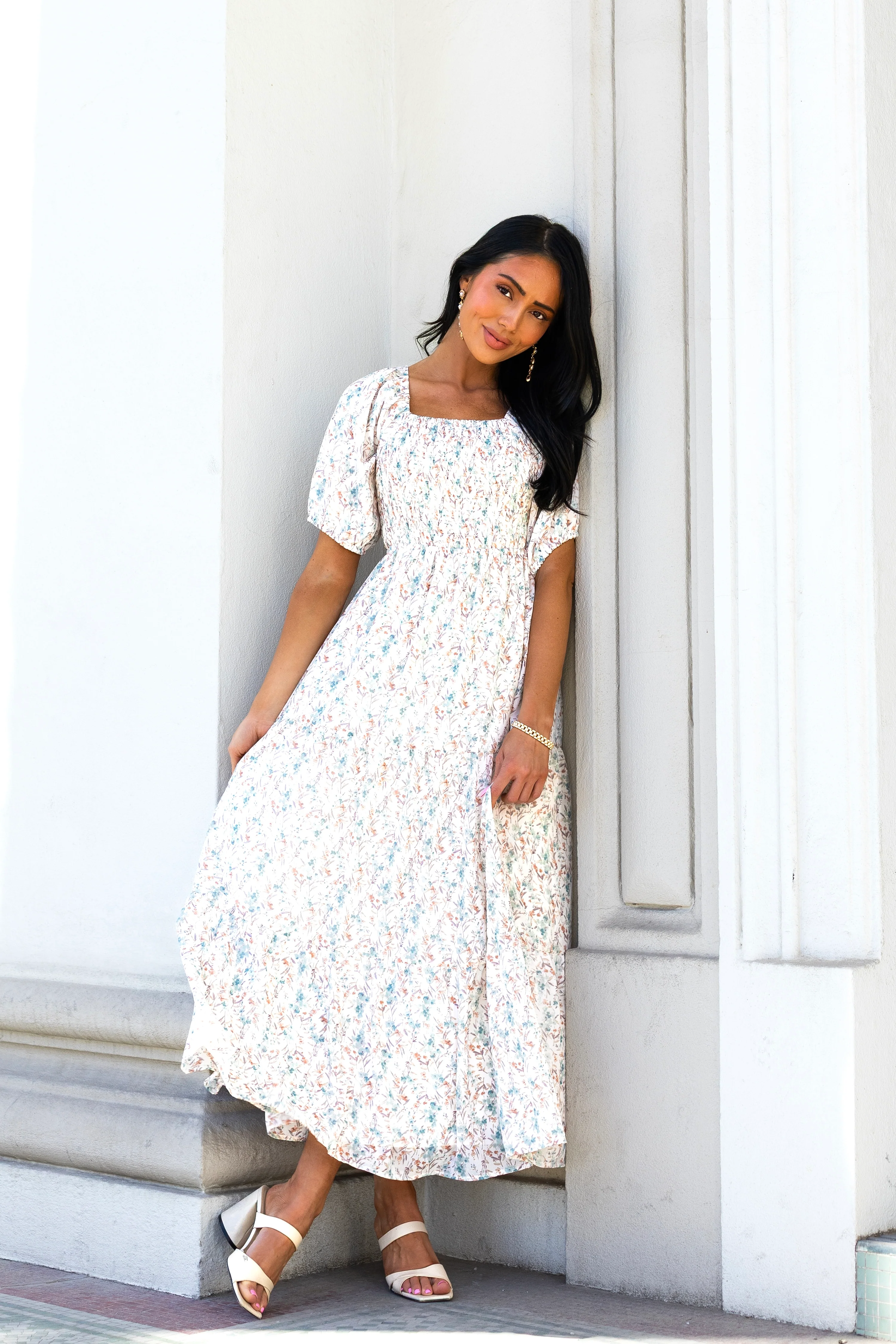 The Indy Seaglass Blossom Dresses - XNAUWBI