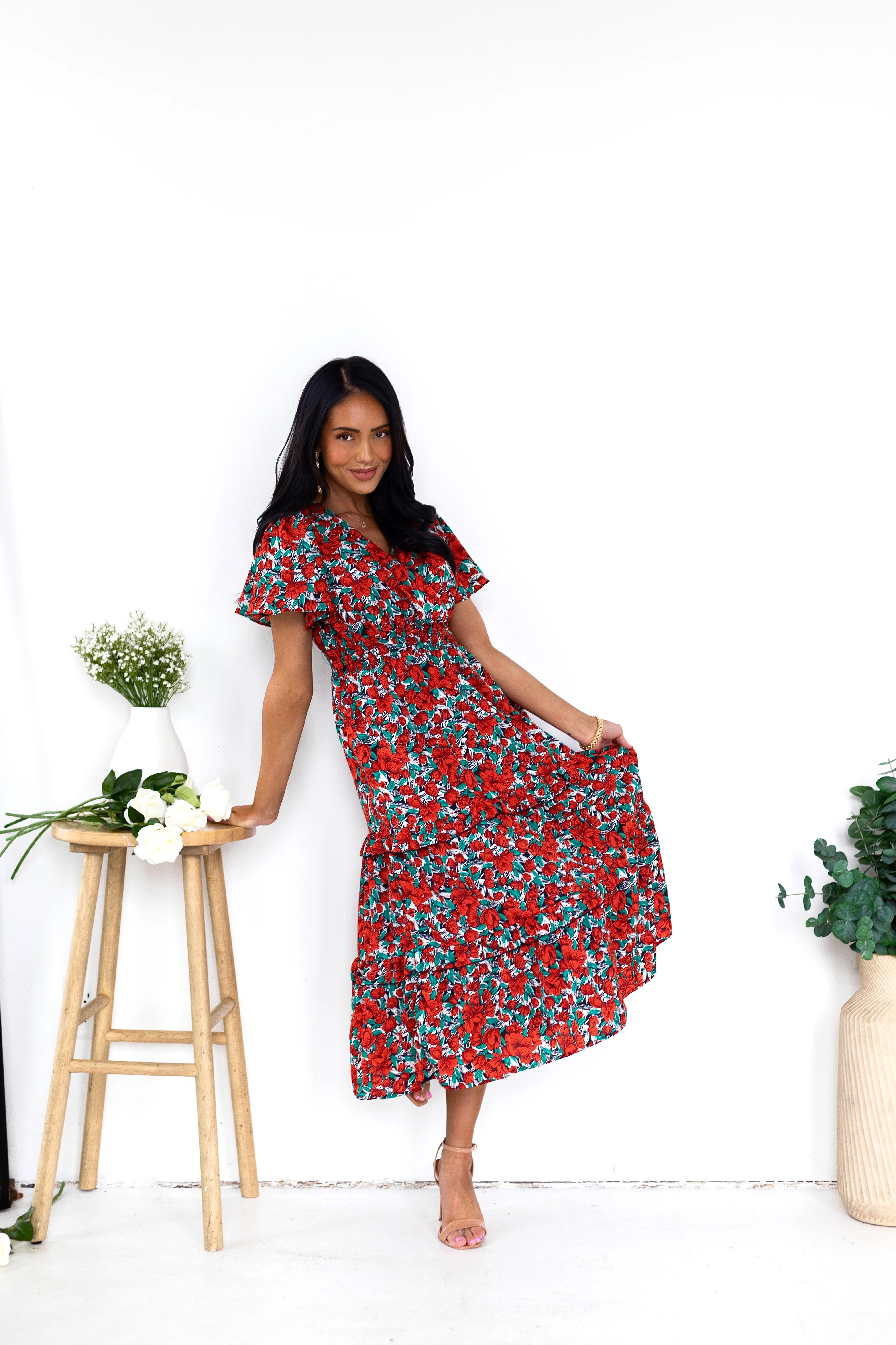 The Jessa Coral Reef Dresses - XNAUWBI
