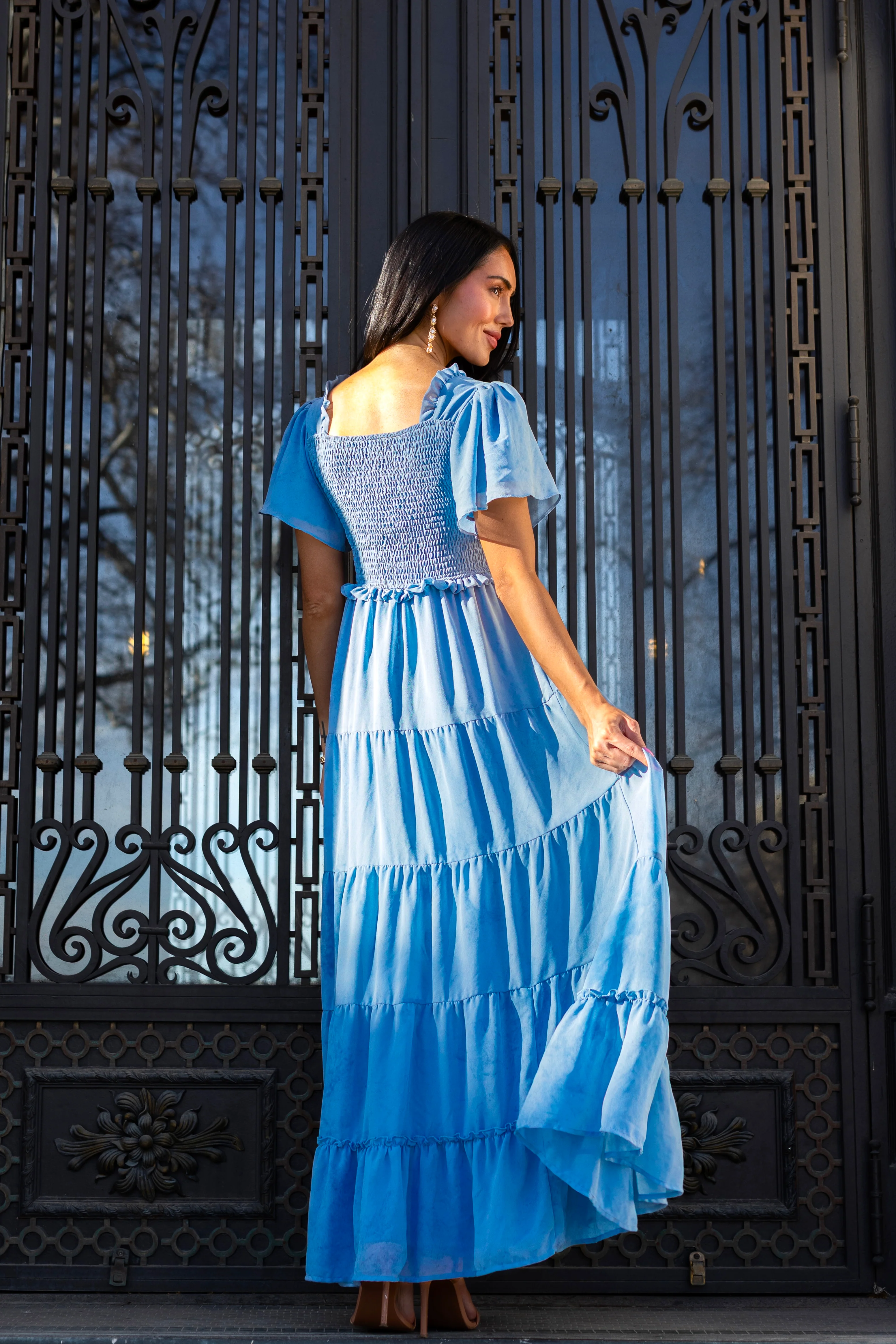 The Leigh Robin Blue Dresses - XNAUWBI