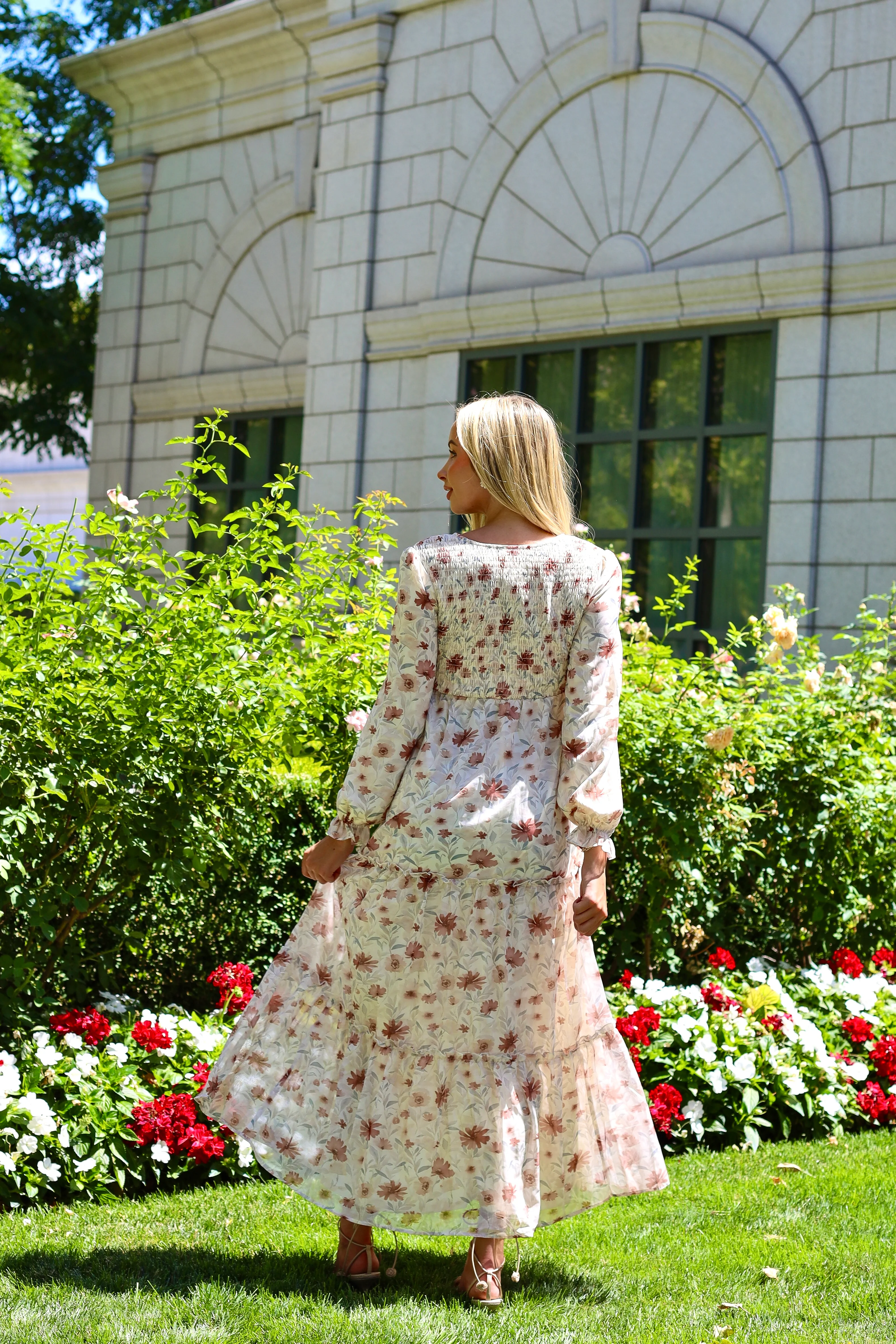 The September Burnished Bloom Dresses - XNAUWBI