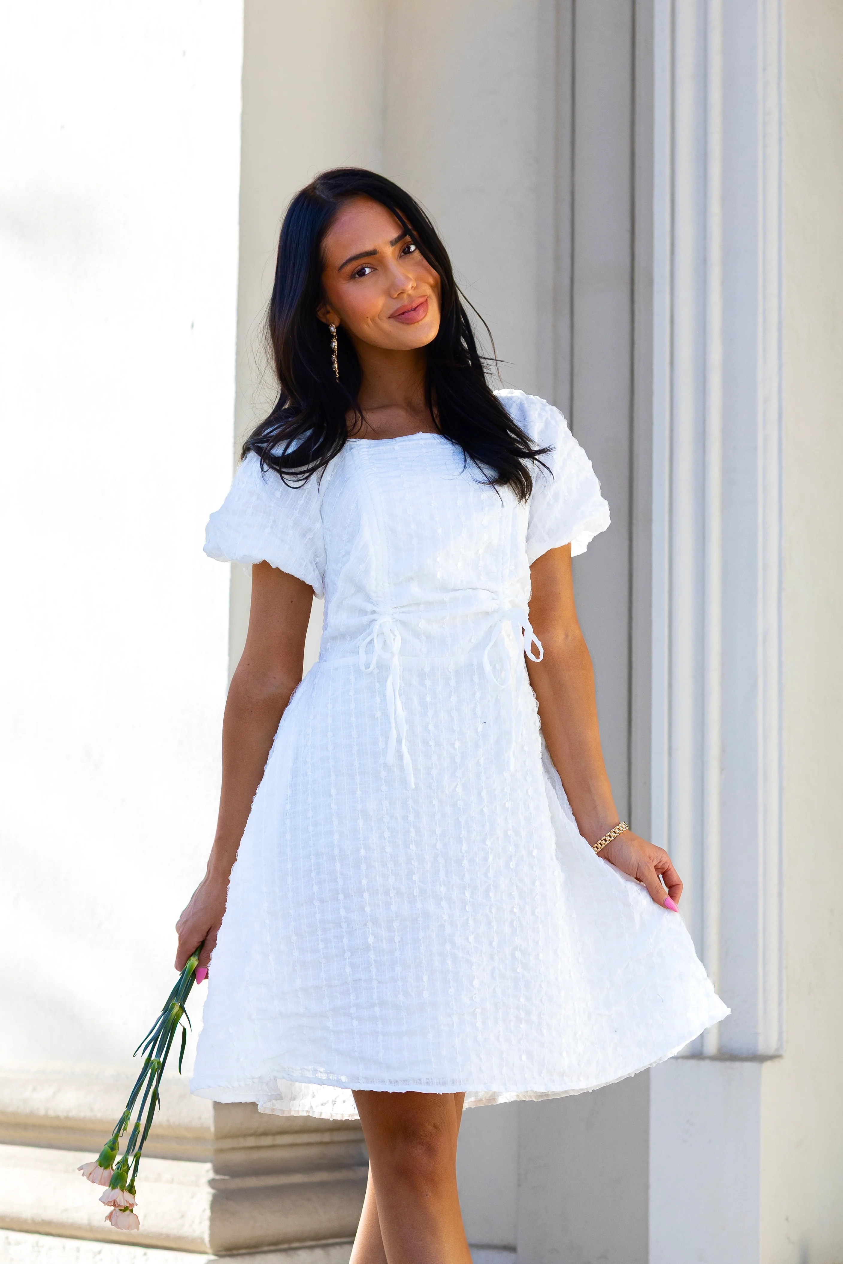 The Saylor White Dresses - XNAUWBI