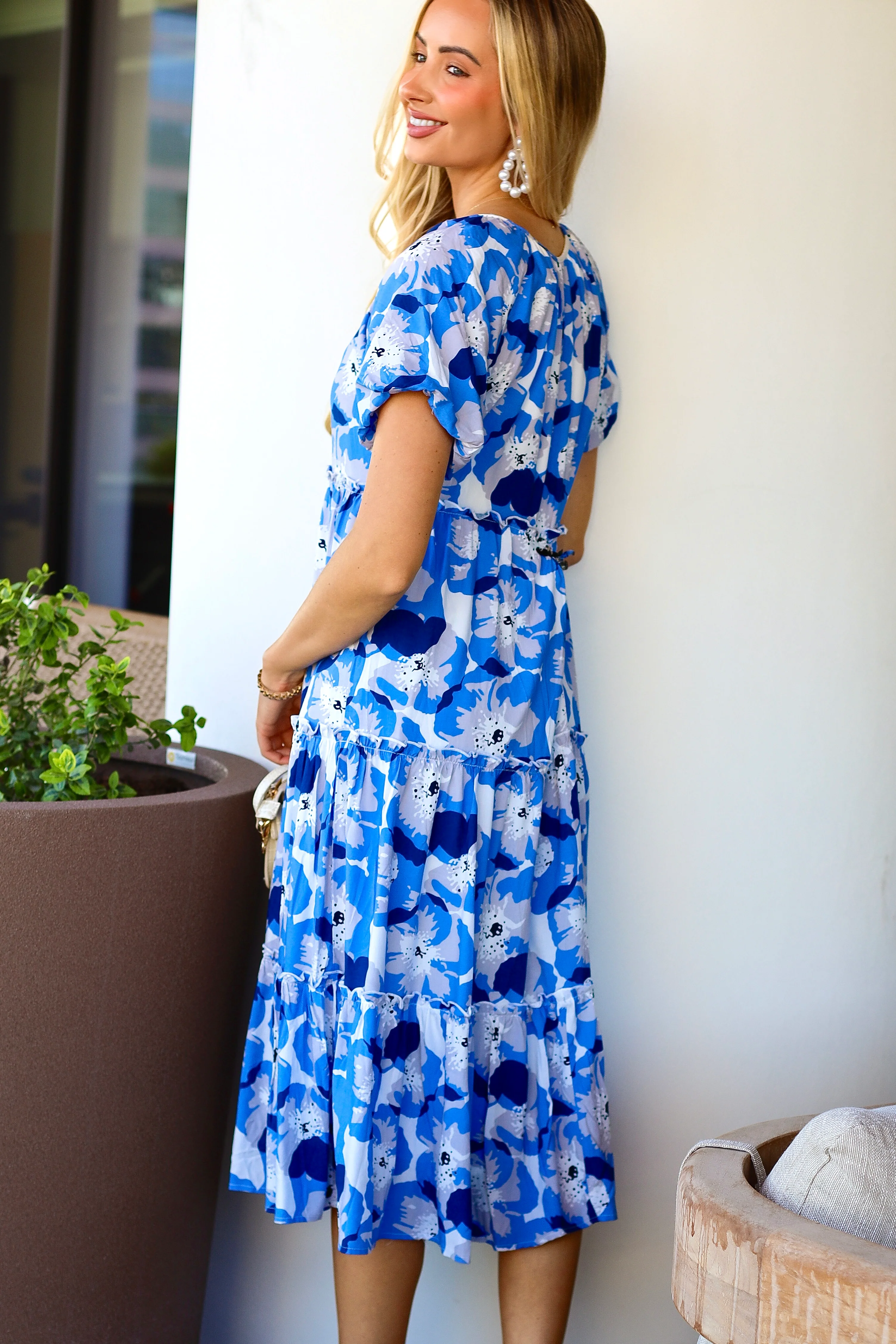 The Serena Oceanic Orchid Dresses - XNAUWBI