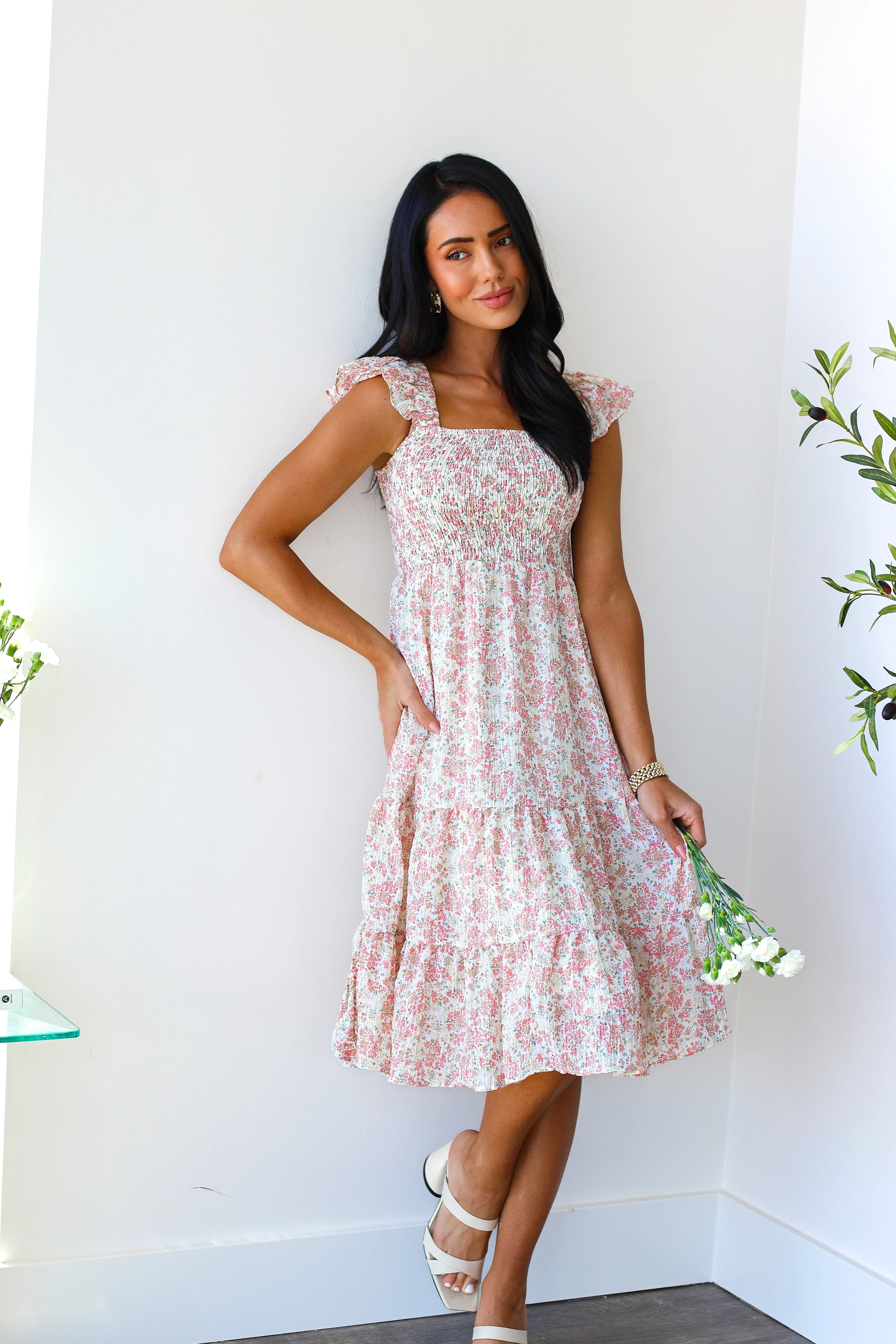 The Navyie Blush Confetti Dresses - XNAUWBI