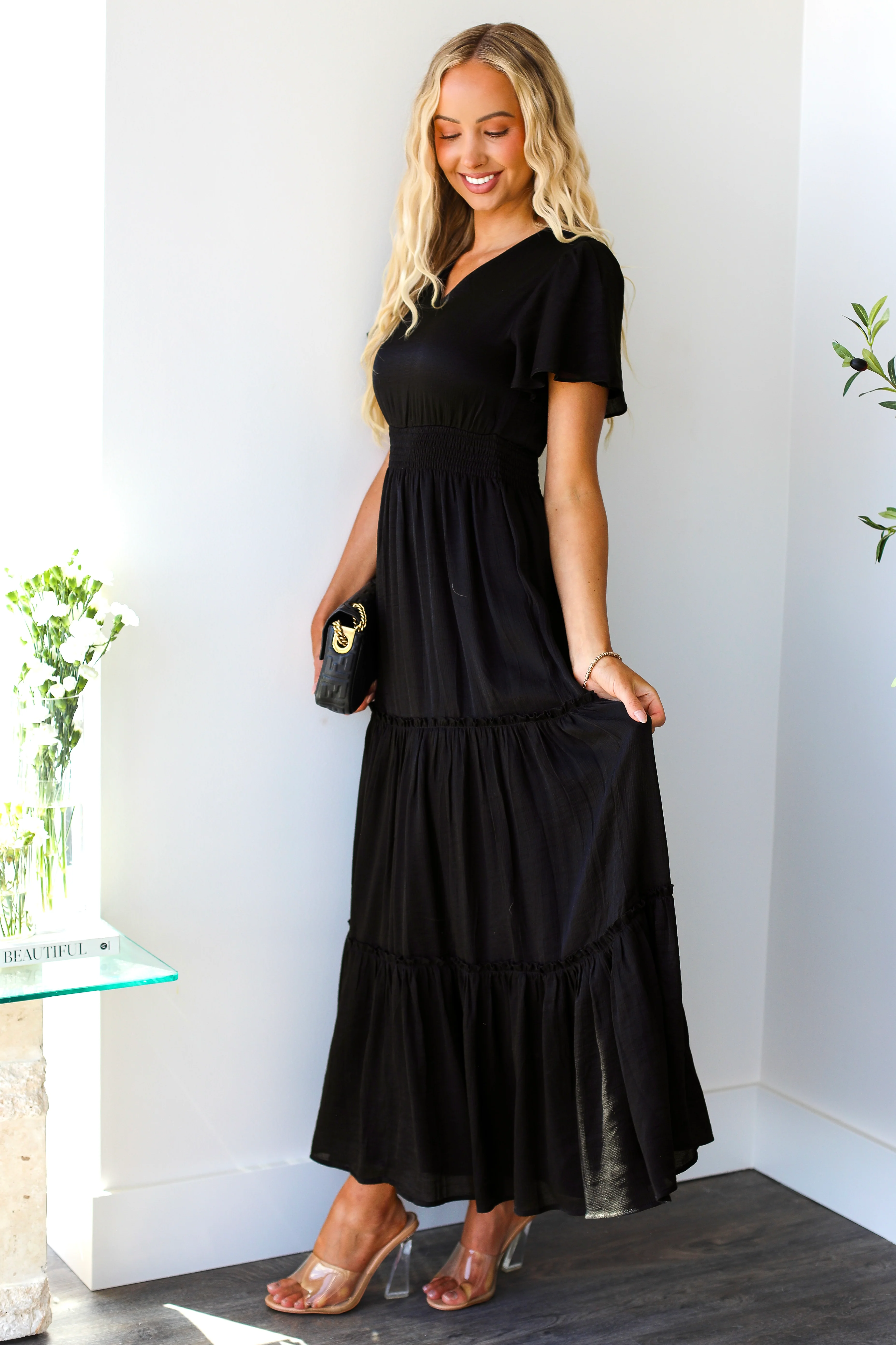 The Taylor Black Dresses - XNAUWBI