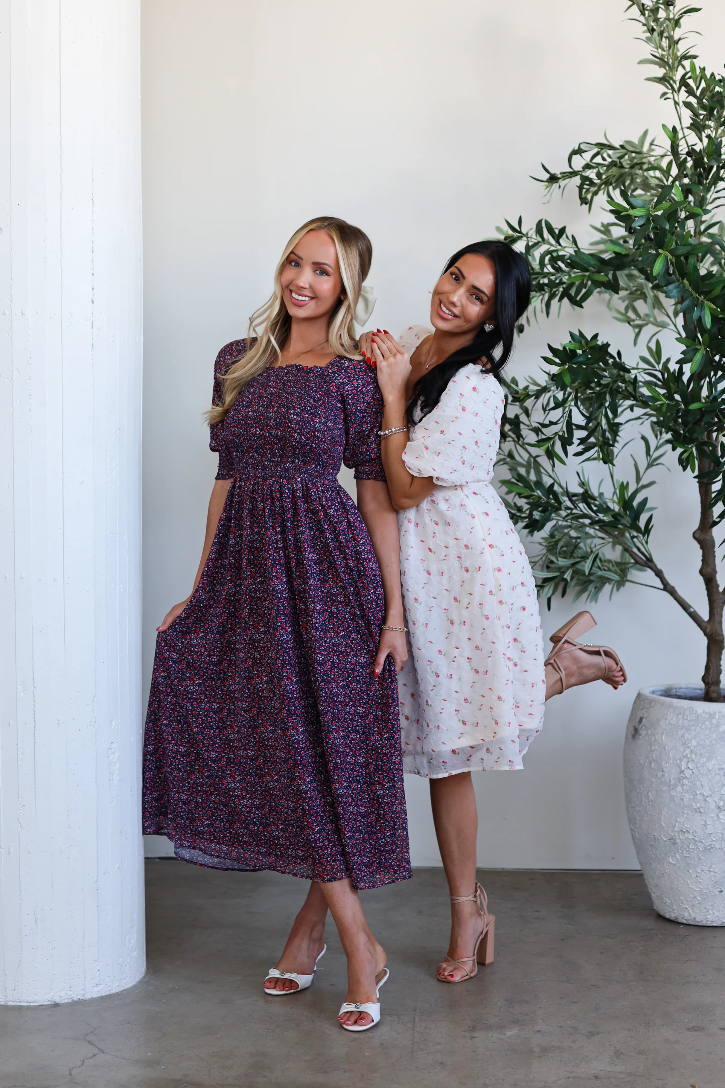 The Alta Raspberry Rose Dresses - XNAUWBI