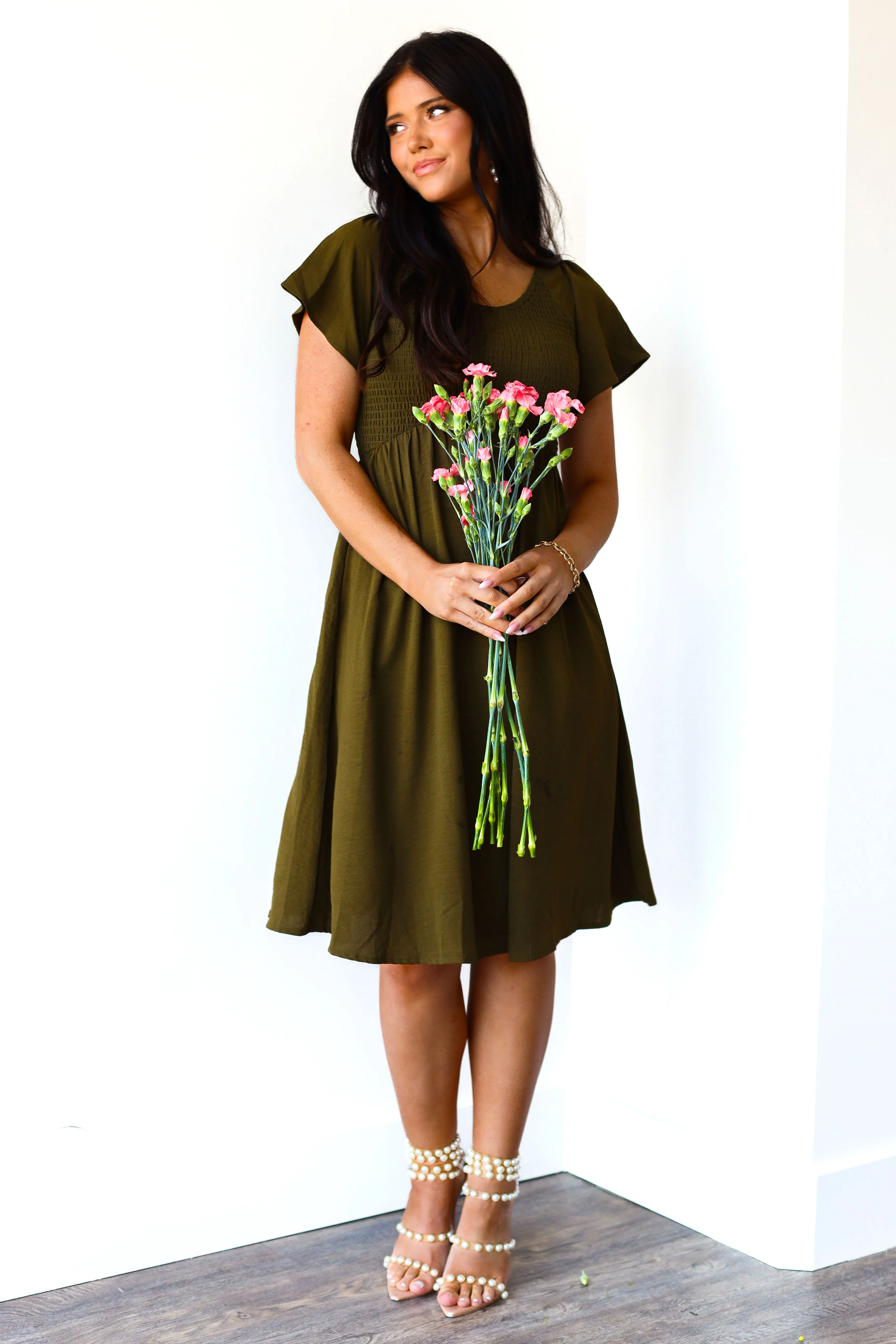 The Liv Oregano Dresses - XNAUWBI