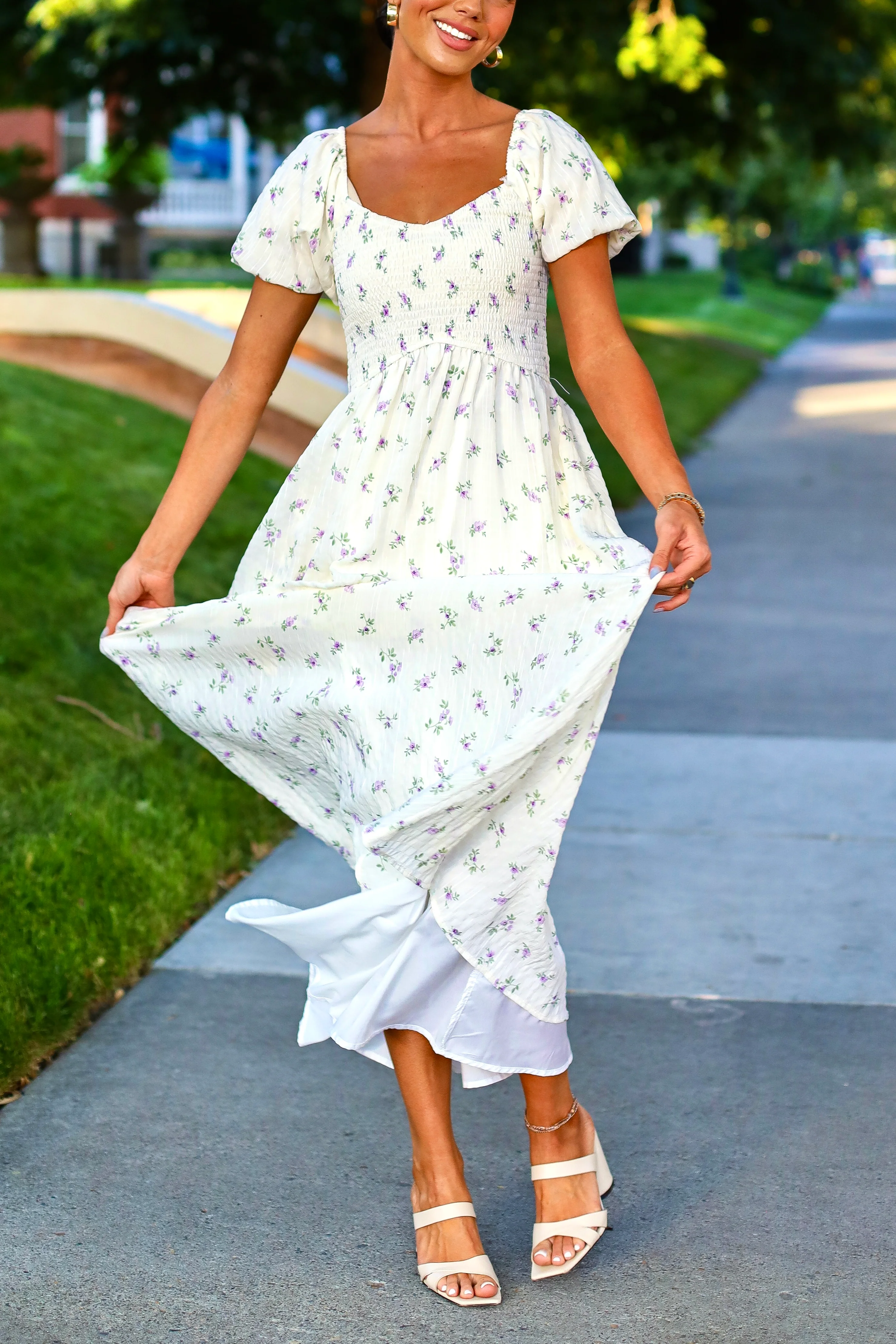 The Miley Bits of Lavender Dresses - XNAUWBI