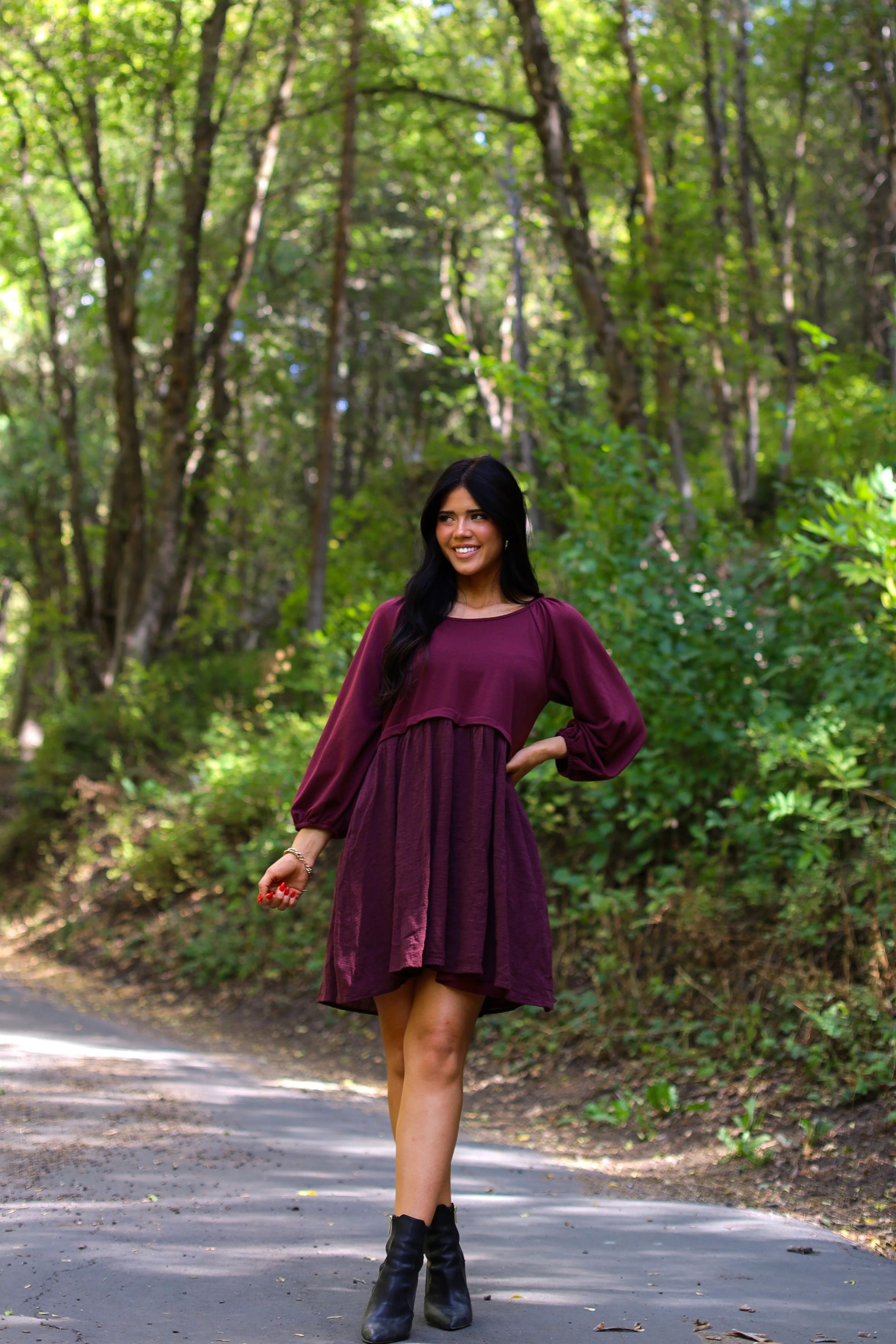 The Dawn Cranberry Dresses - XNAUWBI