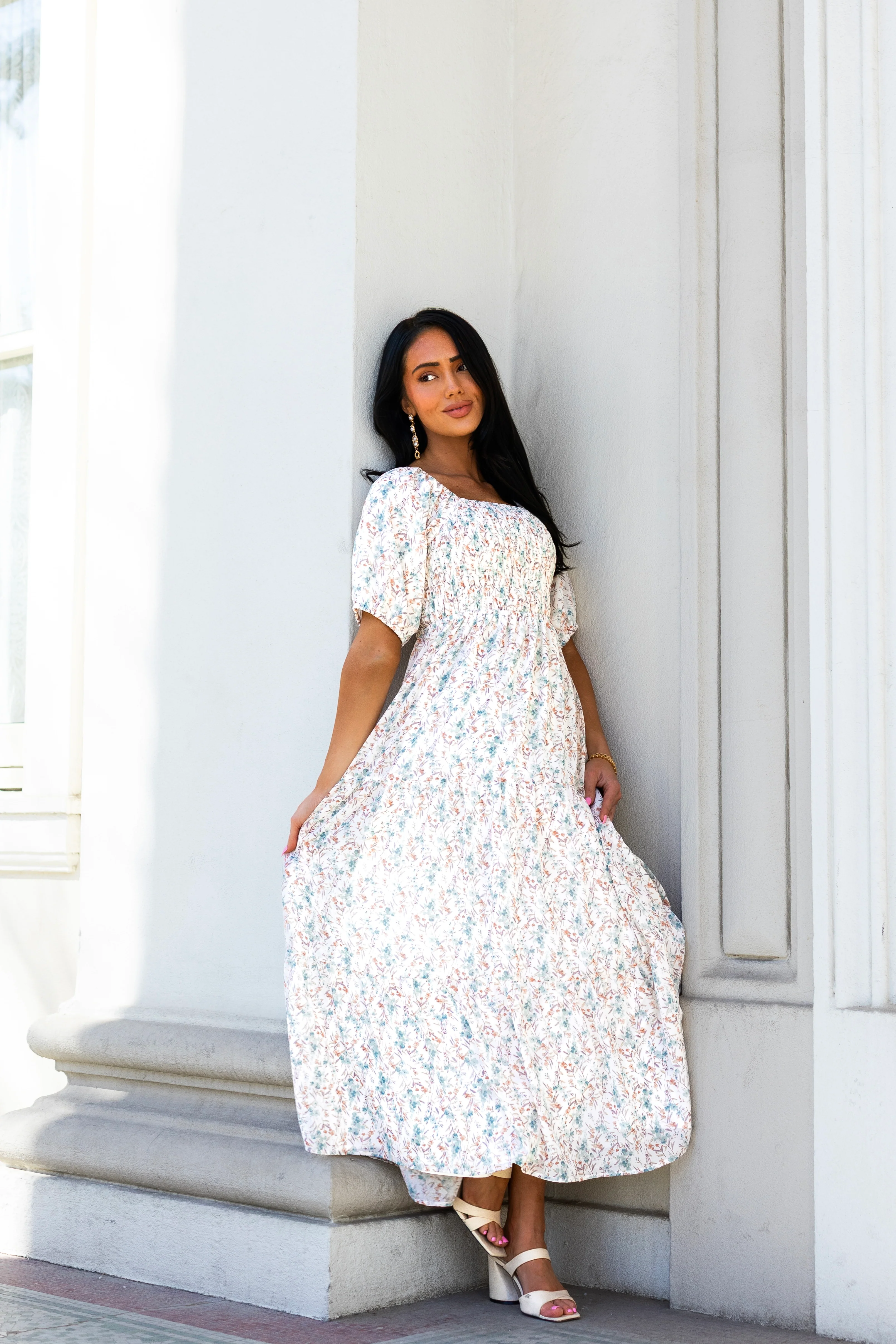 The Indy Seaglass Blossom Dresses - XNAUWBI