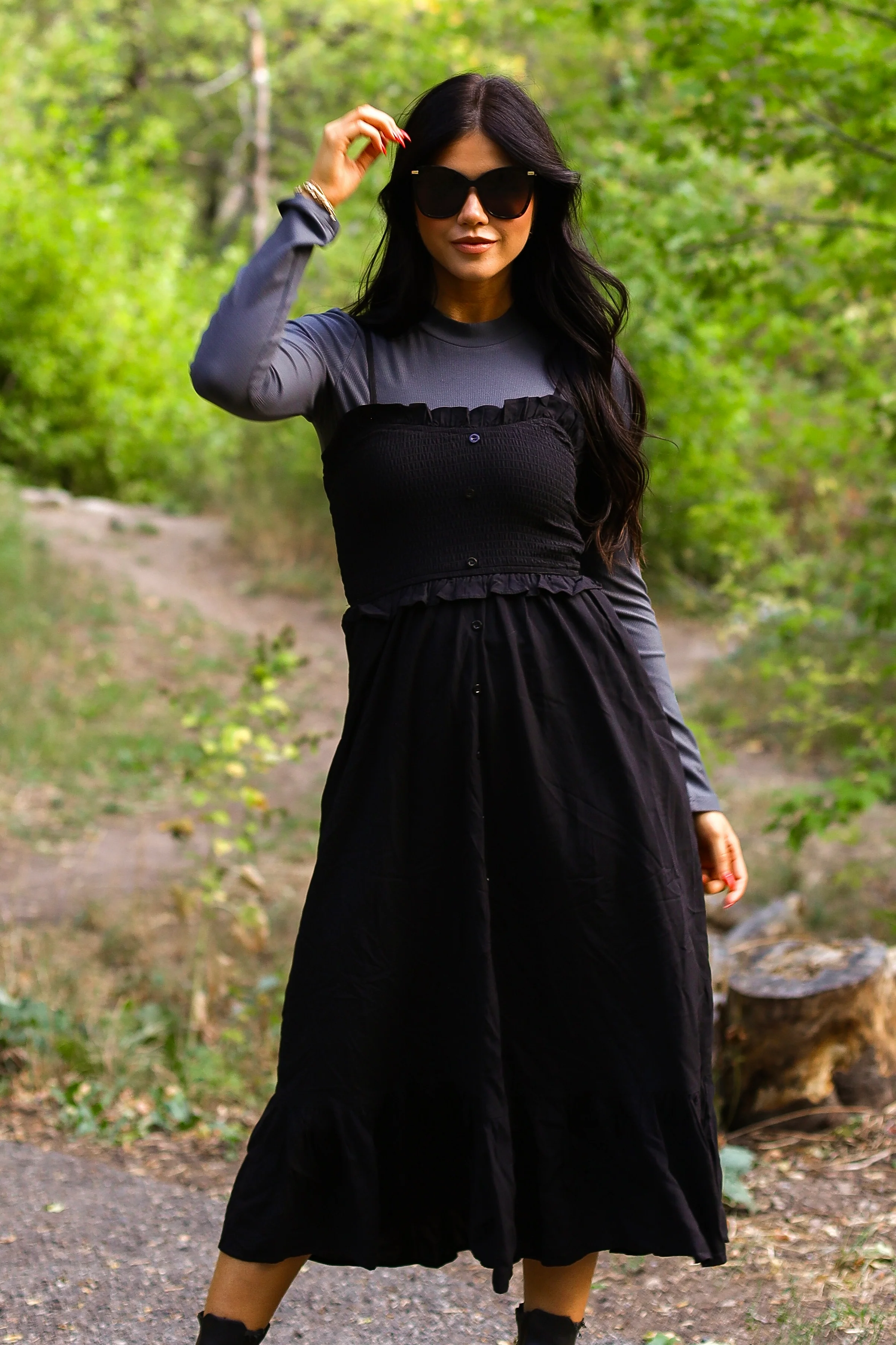 The Jones Black Dresses - XNAUWBI