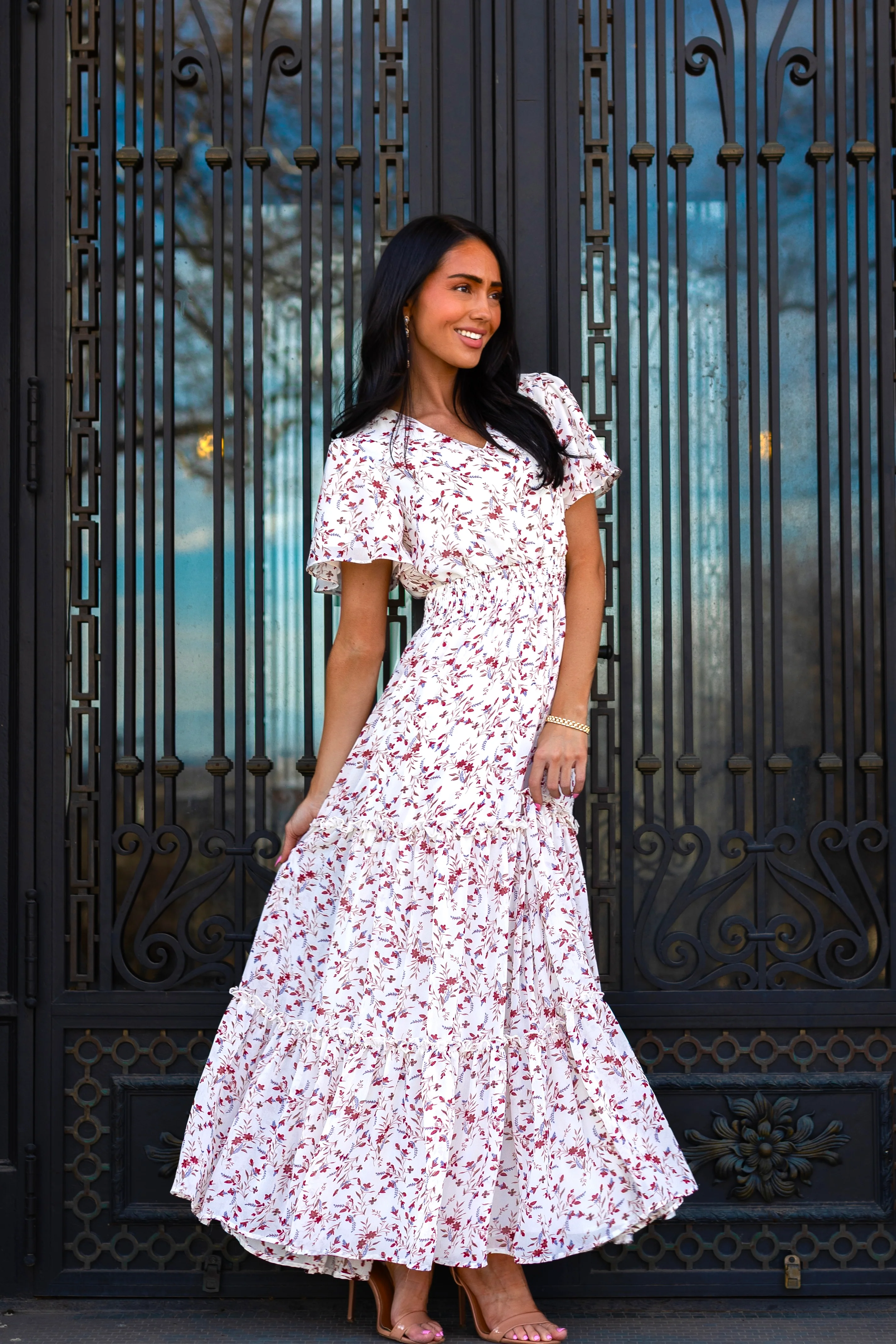 The Eden Vintage Rosewood Dresses - XNAUWBI