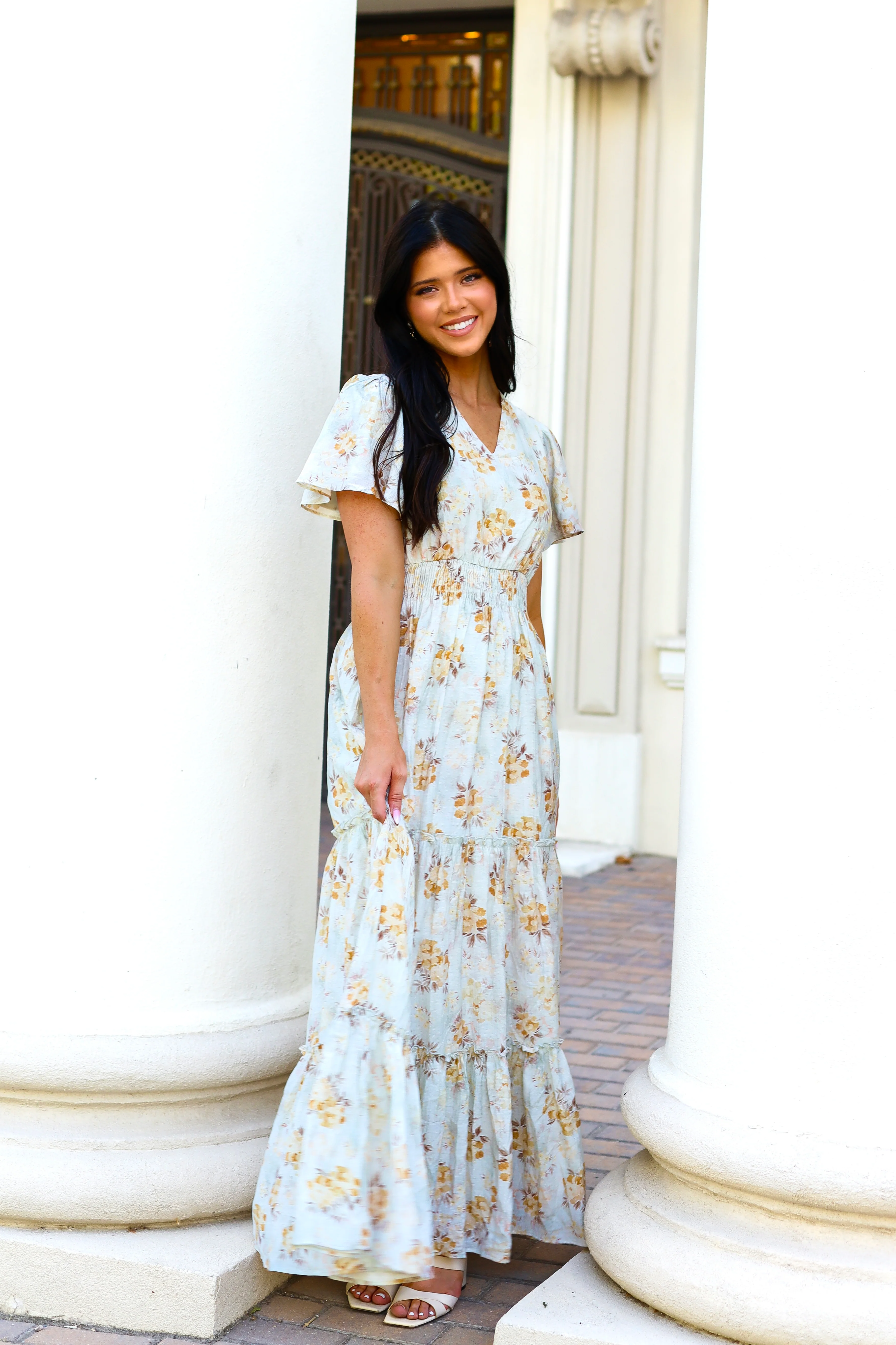 The Eden Amber Wreath Dresses - XNAUWBI