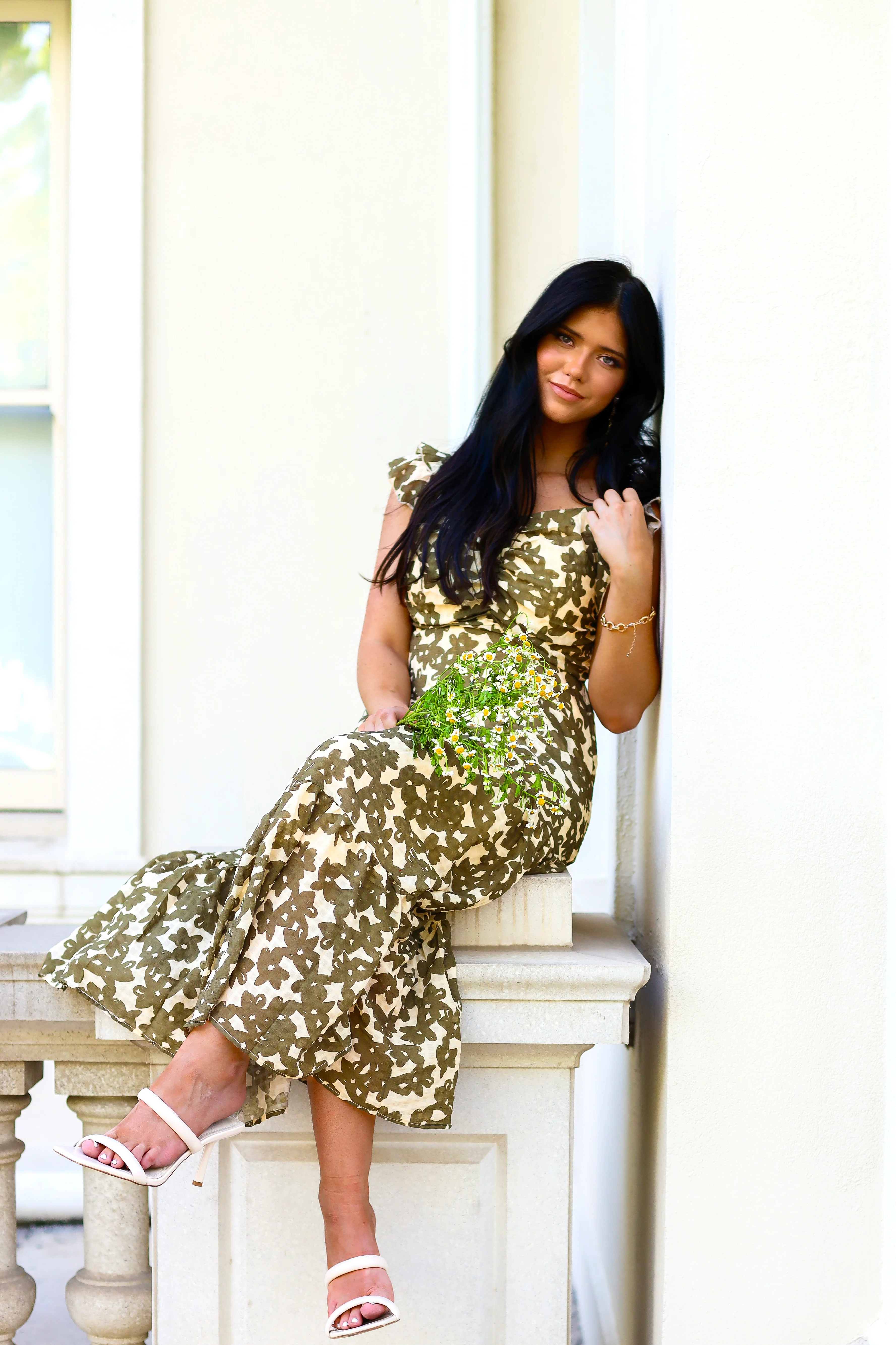 The Carrie Mossy Outline Dresses - XNAUWBI