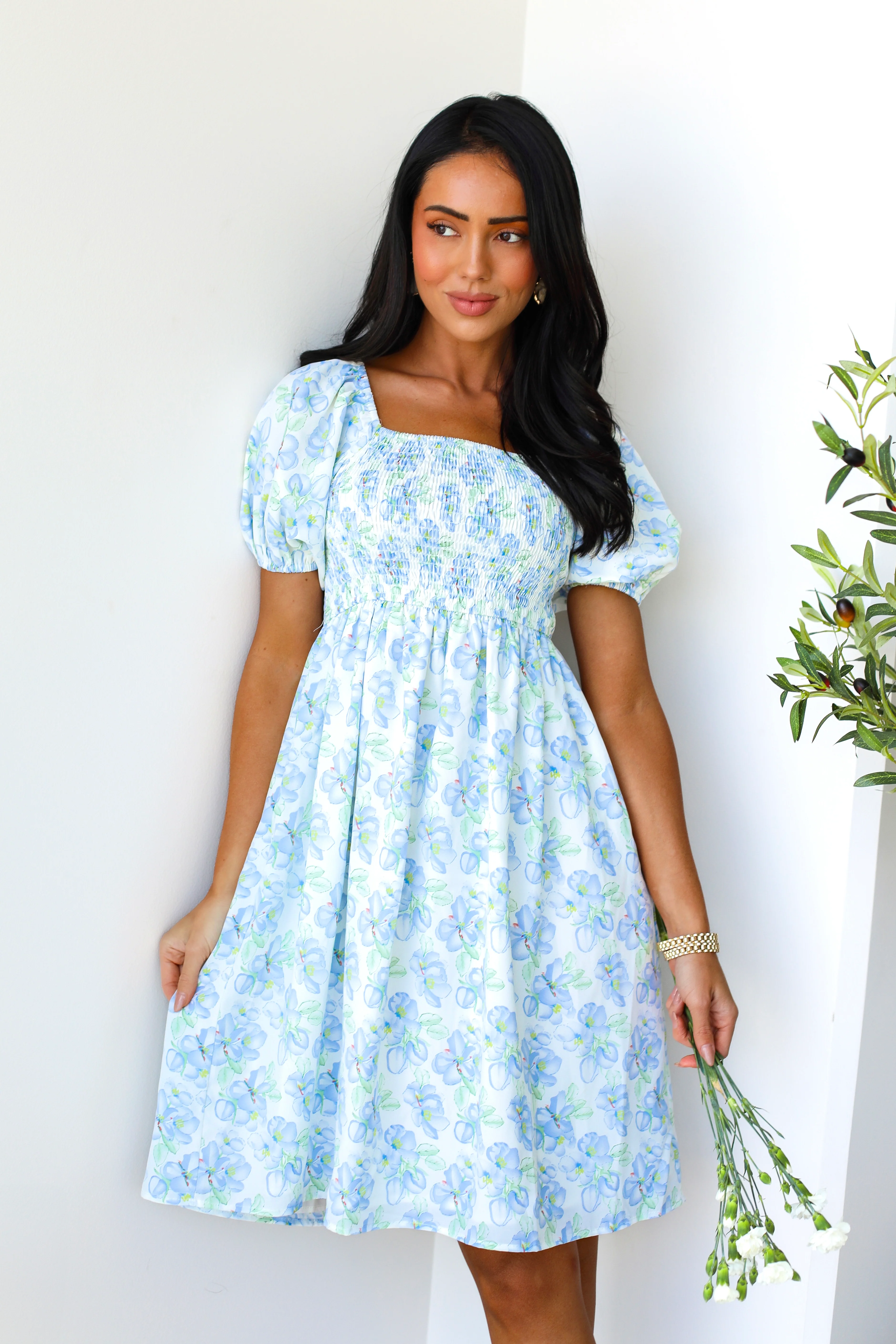 The Kimberly Blue Jay Dresses - XNAUWBI