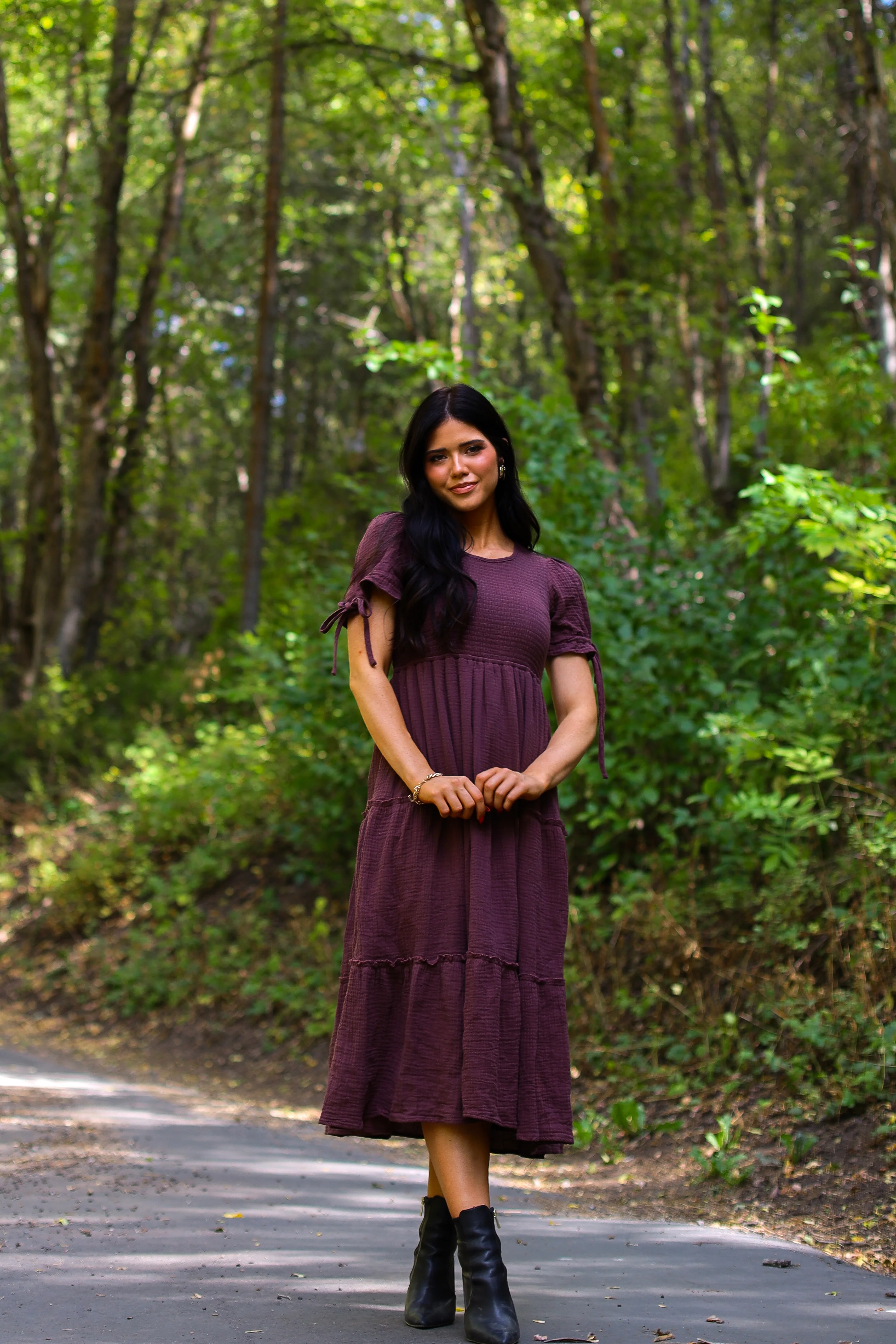 The Merritt Saddlewood Dresses - XNAUWBI