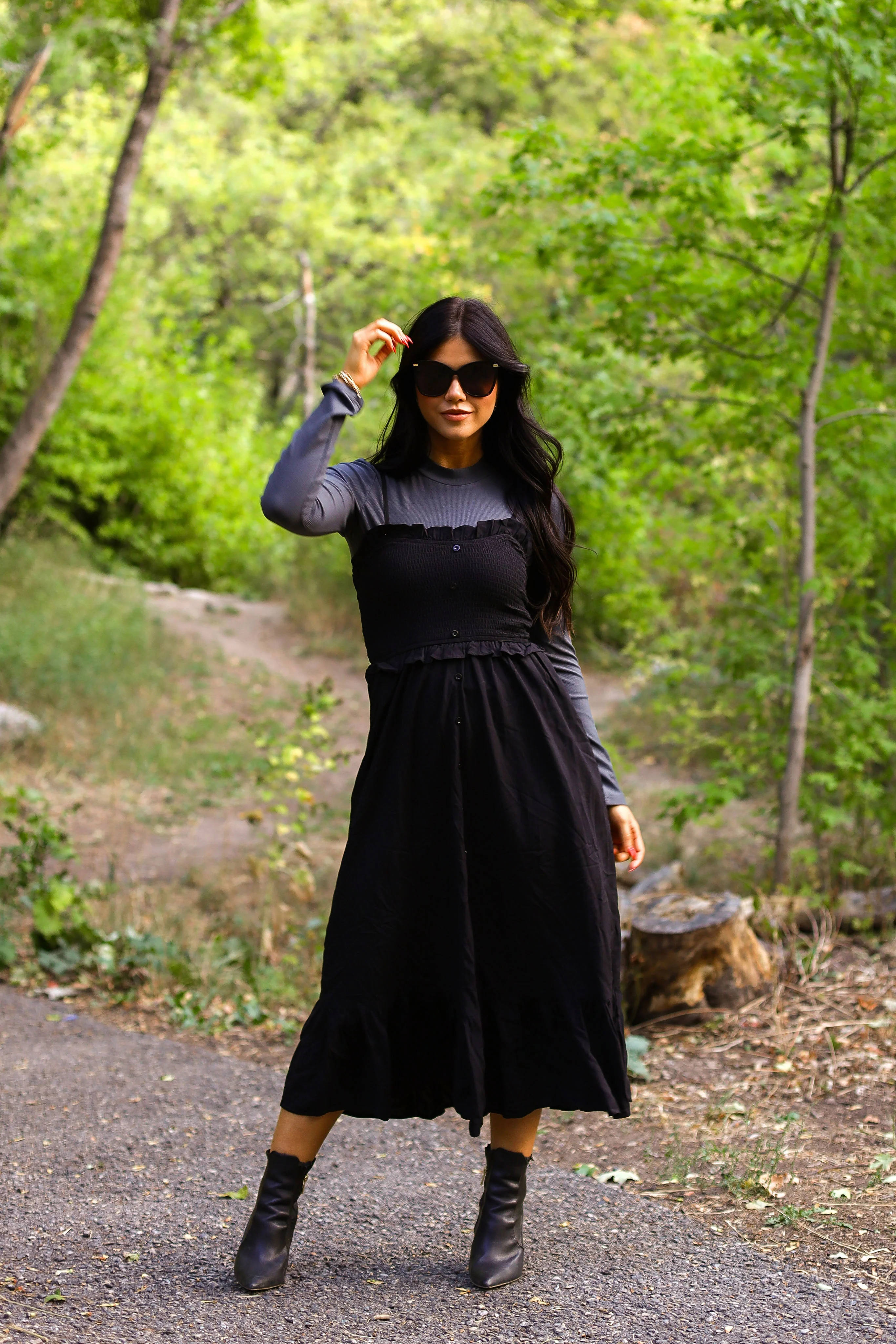 The Jones Black Dresses - XNAUWBI