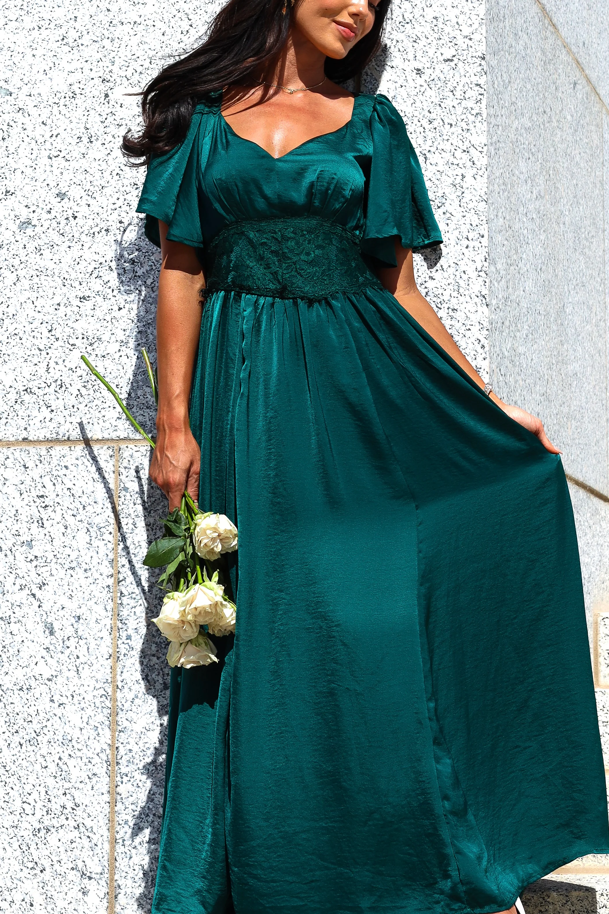 The Kendria Emerald Dresses - XNAUWBI