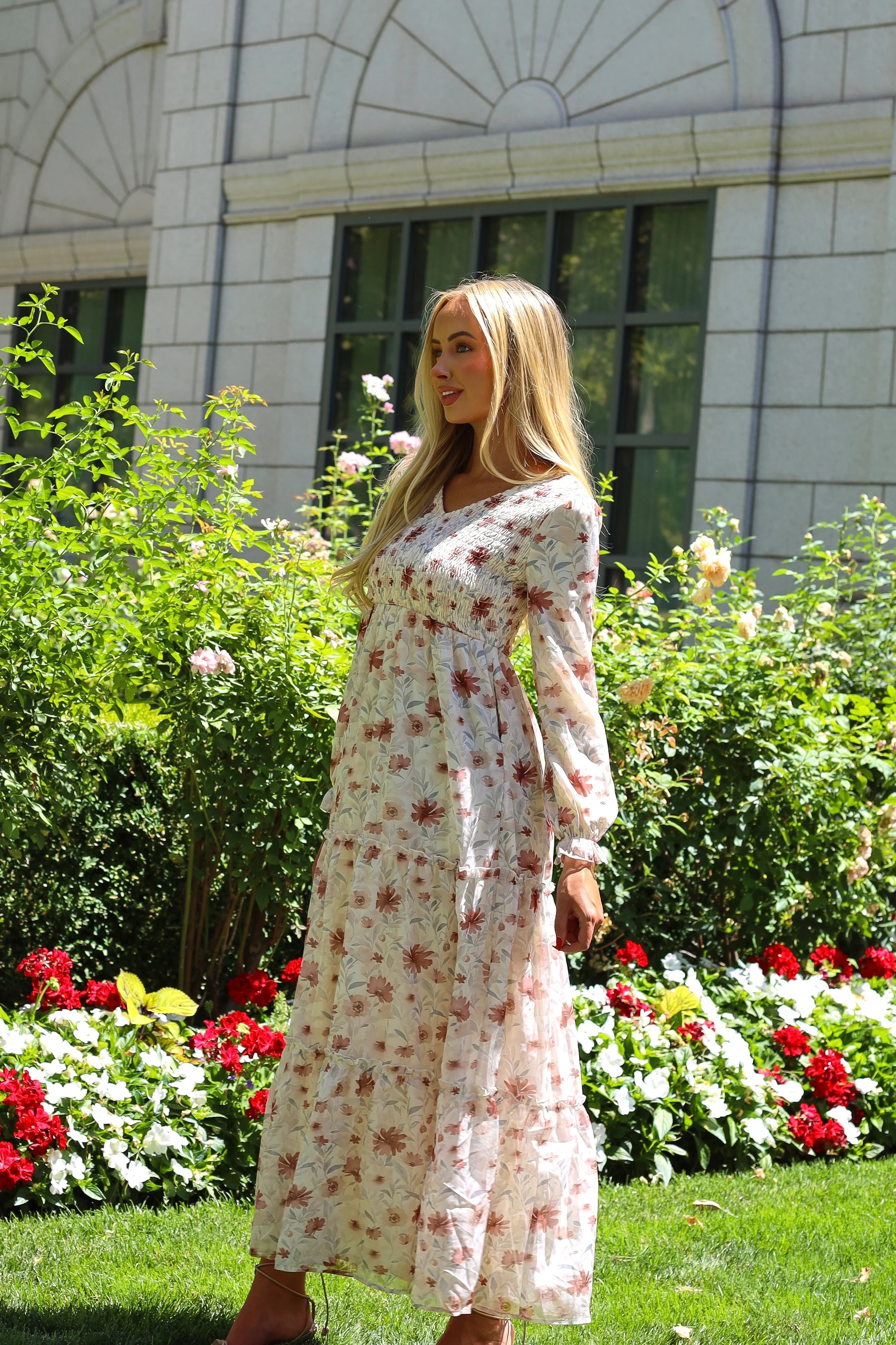 The September Burnished Bloom Dresses - XNAUWBI