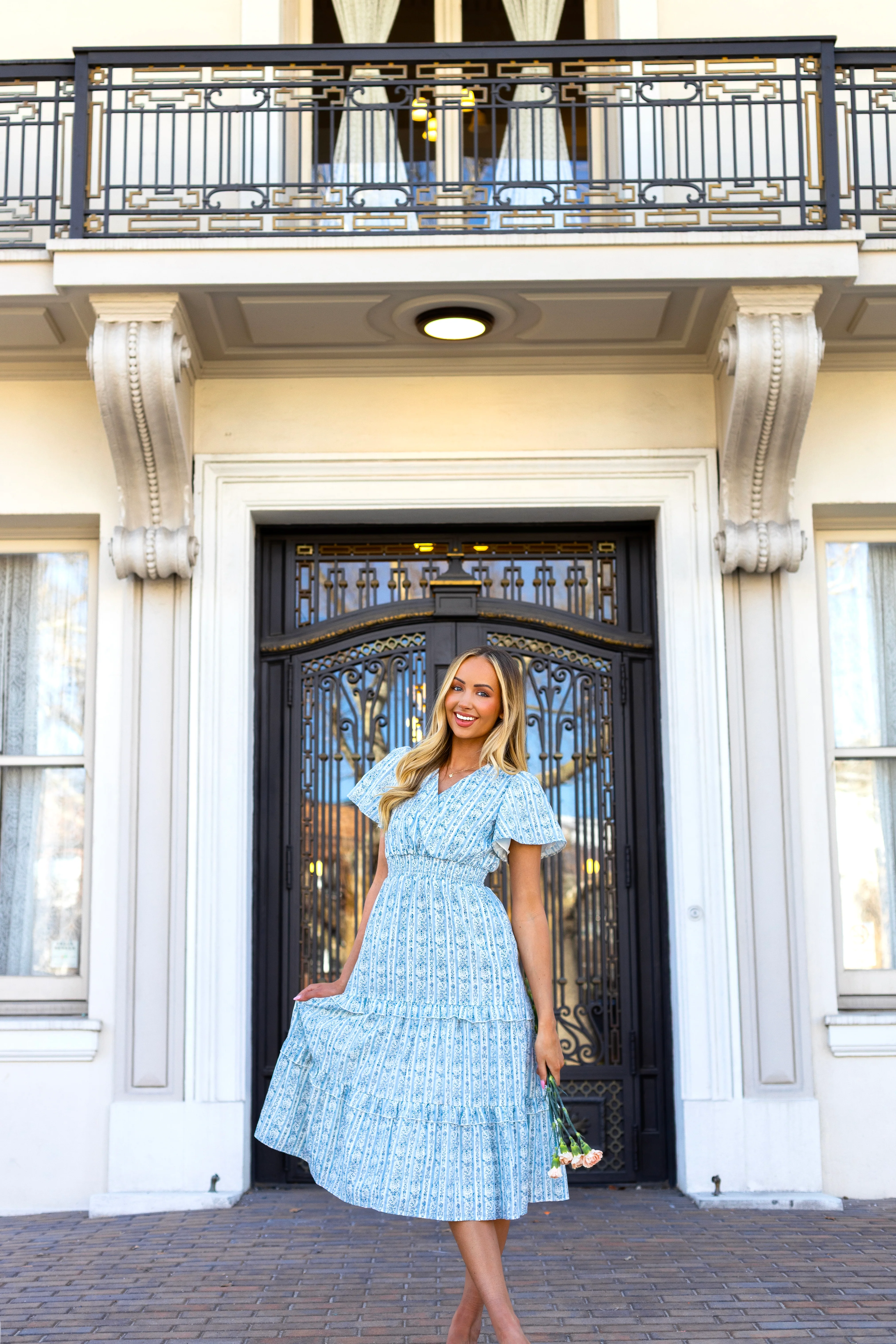 The Jessa Dreamy Sky Dresses - XNAUWBI