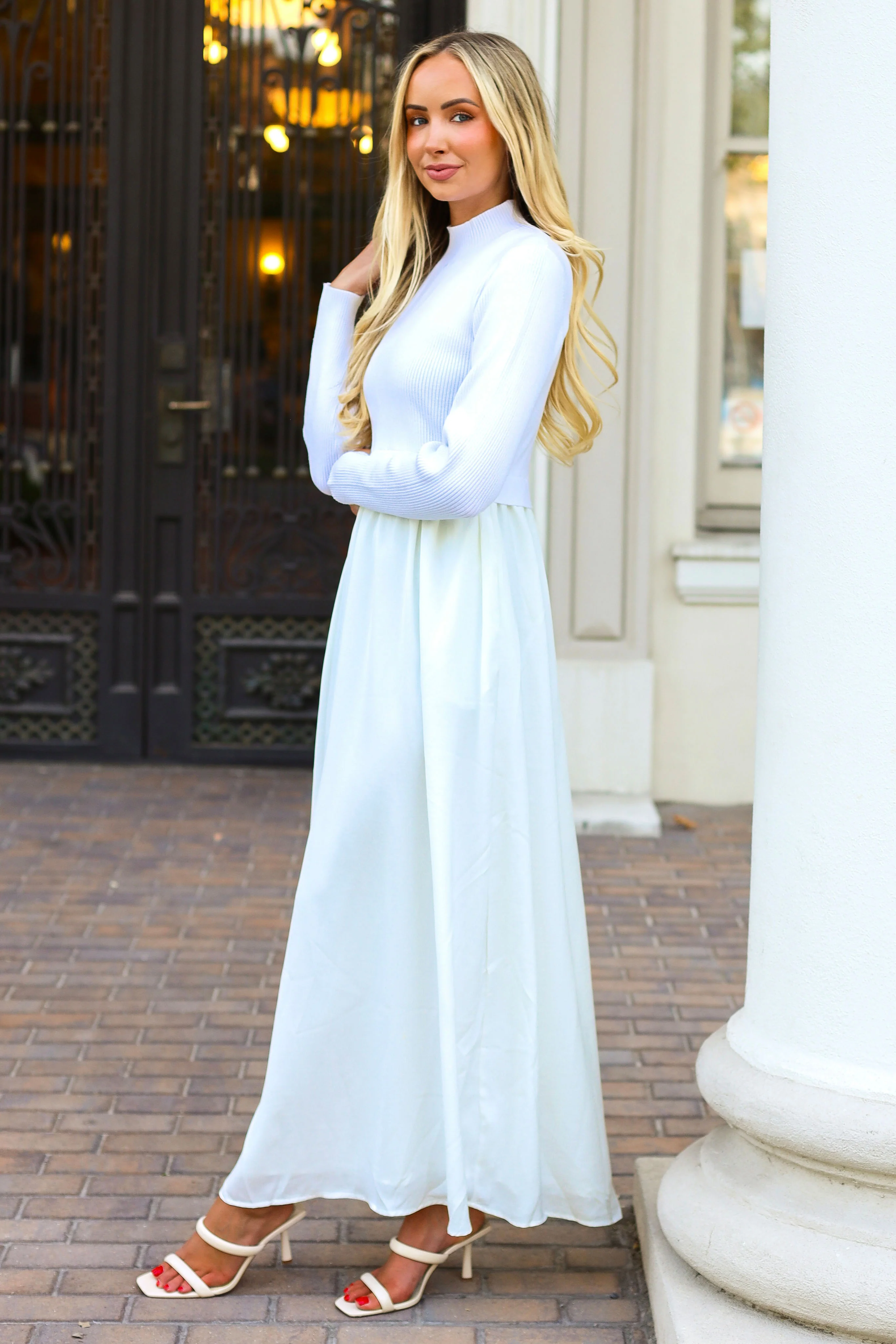 The Laleh Pure White Dresses Pure White Dresses - XNAUWBI