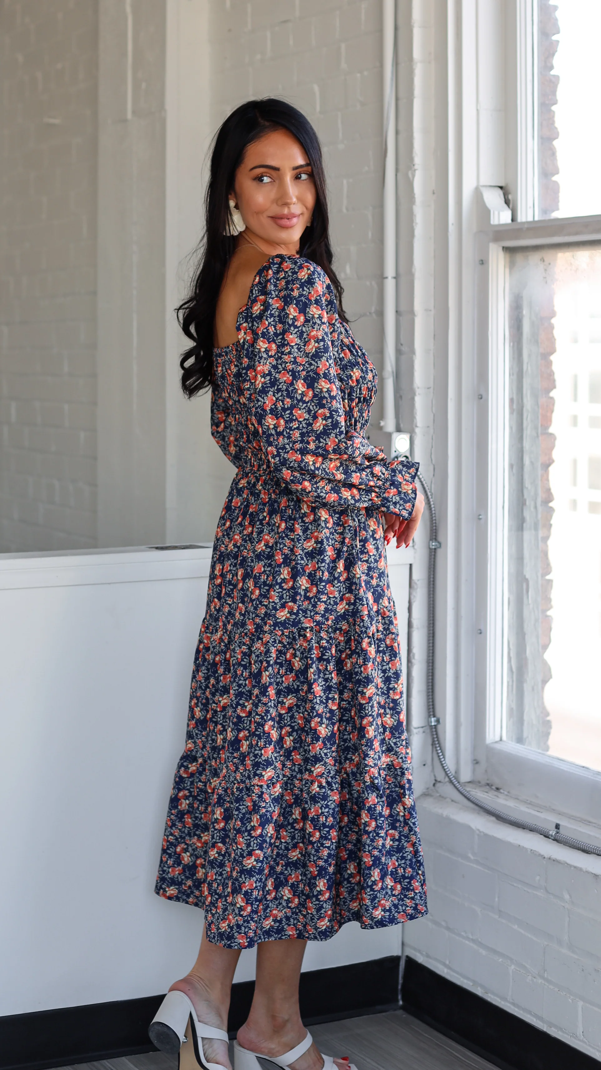 The Sullivan Citrus Bloom Dresses - XNAUWBI