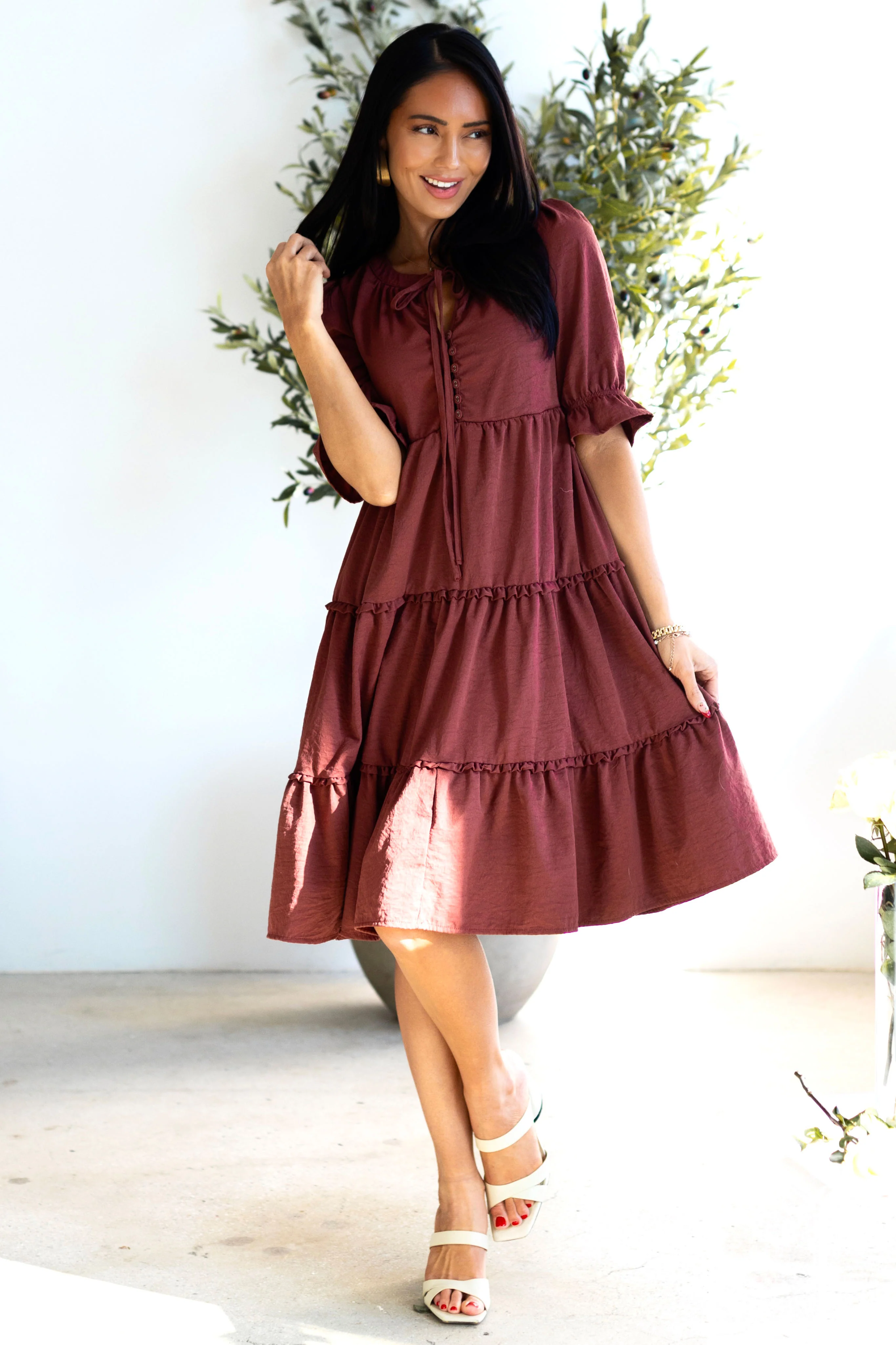 The Dove Apple Butter Dresses - XNAUWBI