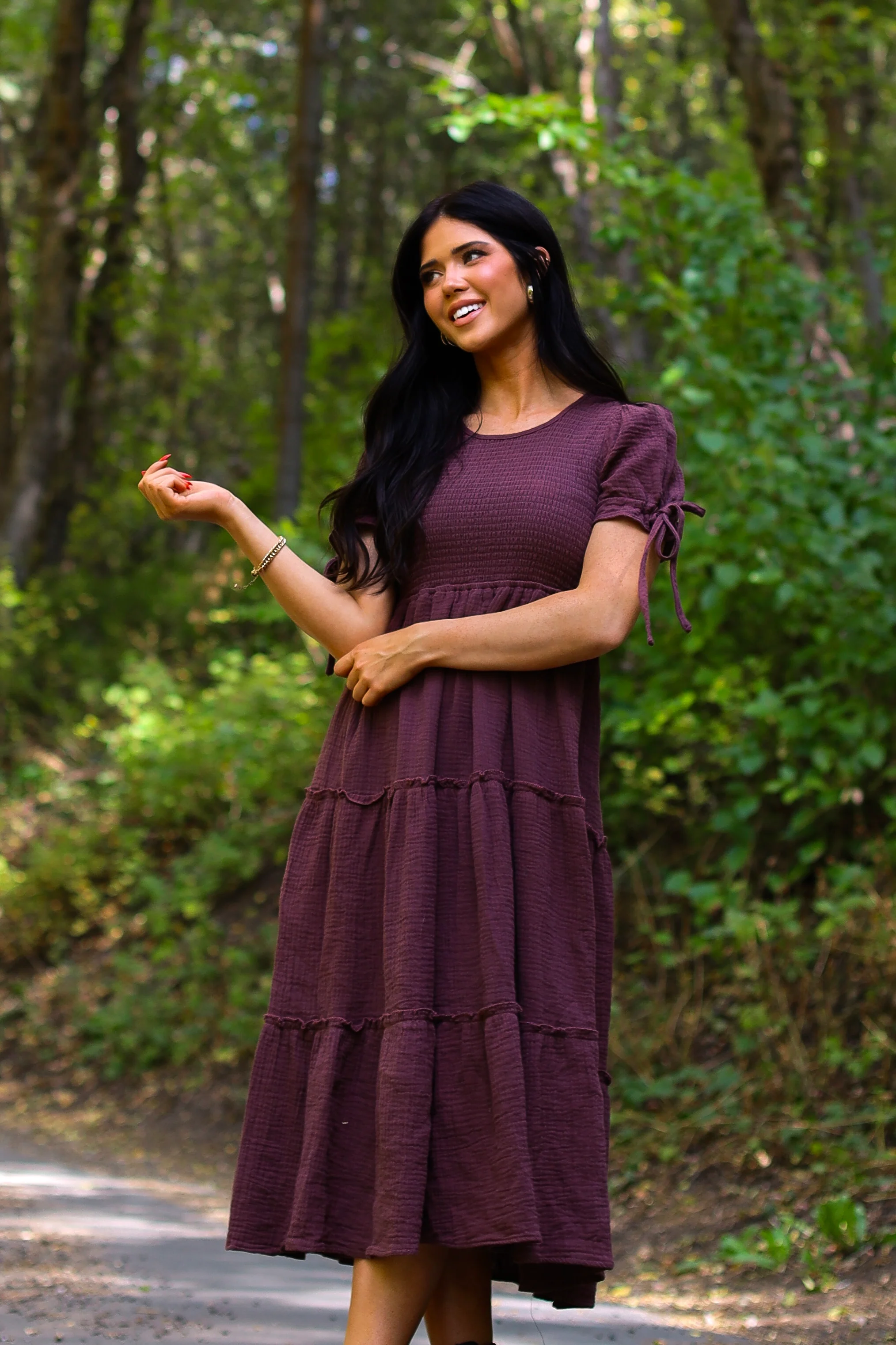 The Merritt Saddlewood Dresses - XNAUWBI