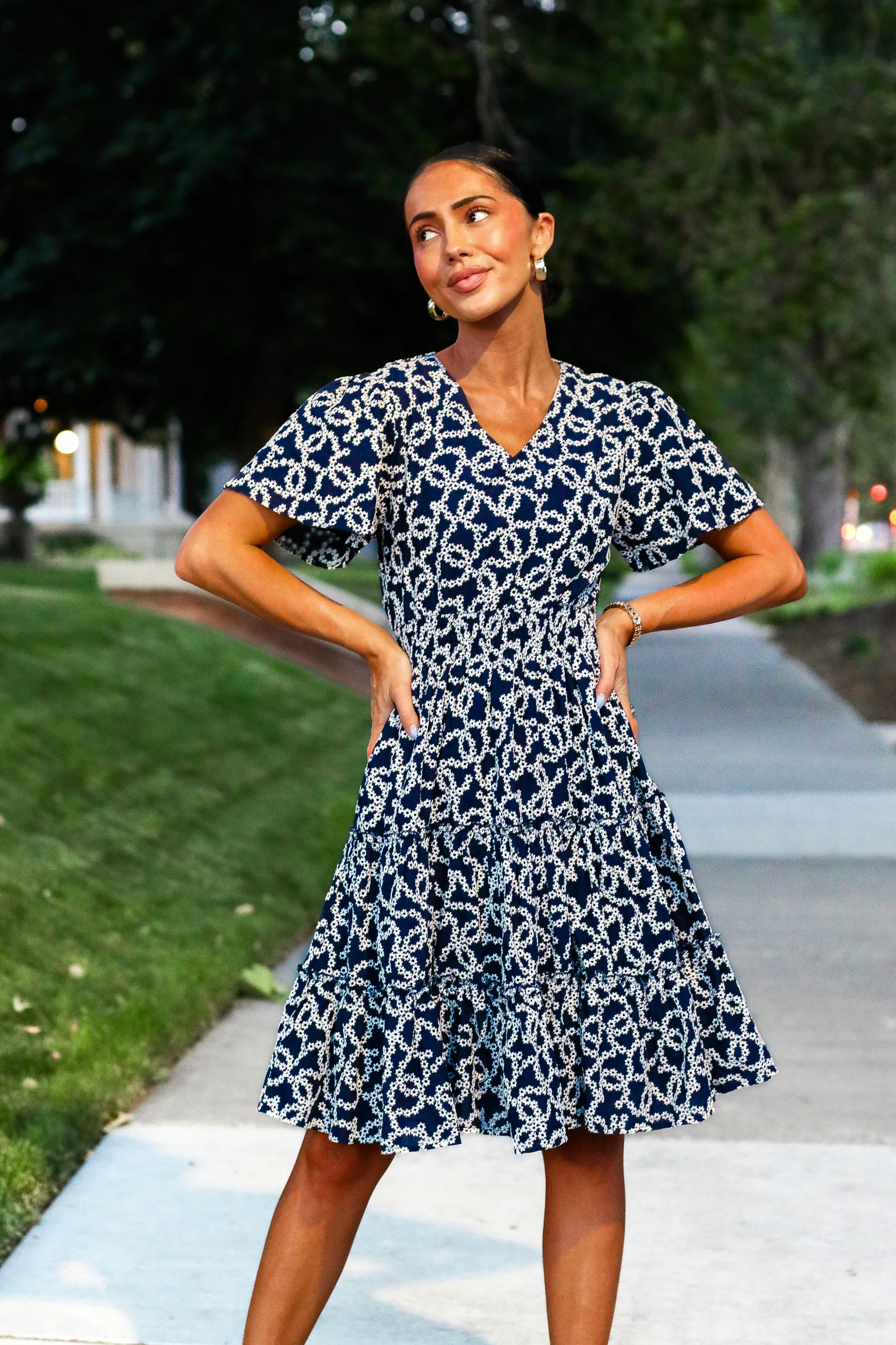 The Jemma Midnight Lotus Dresses - XNAUWBI