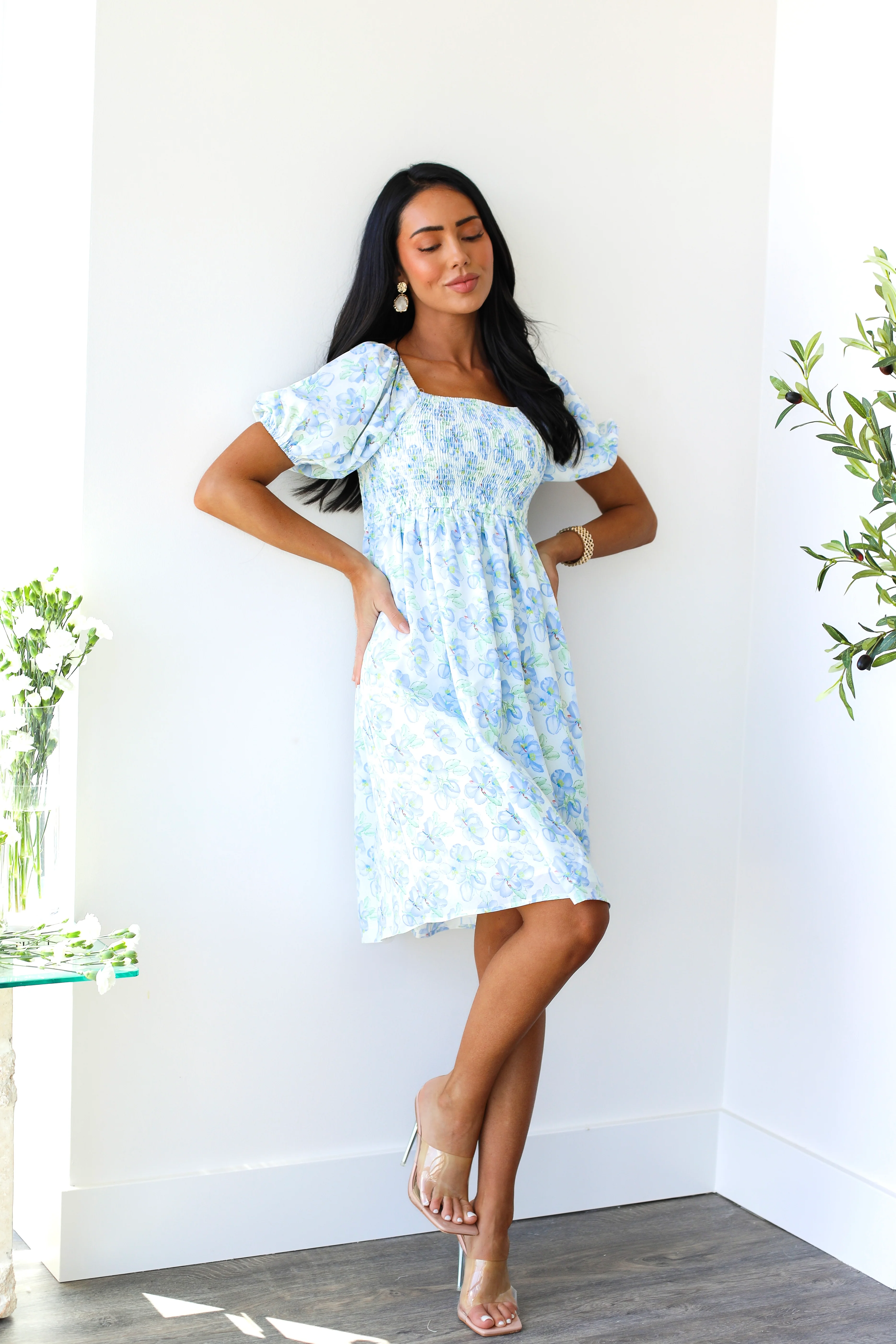 The Kimberly Blue Jay Dresses - XNAUWBI