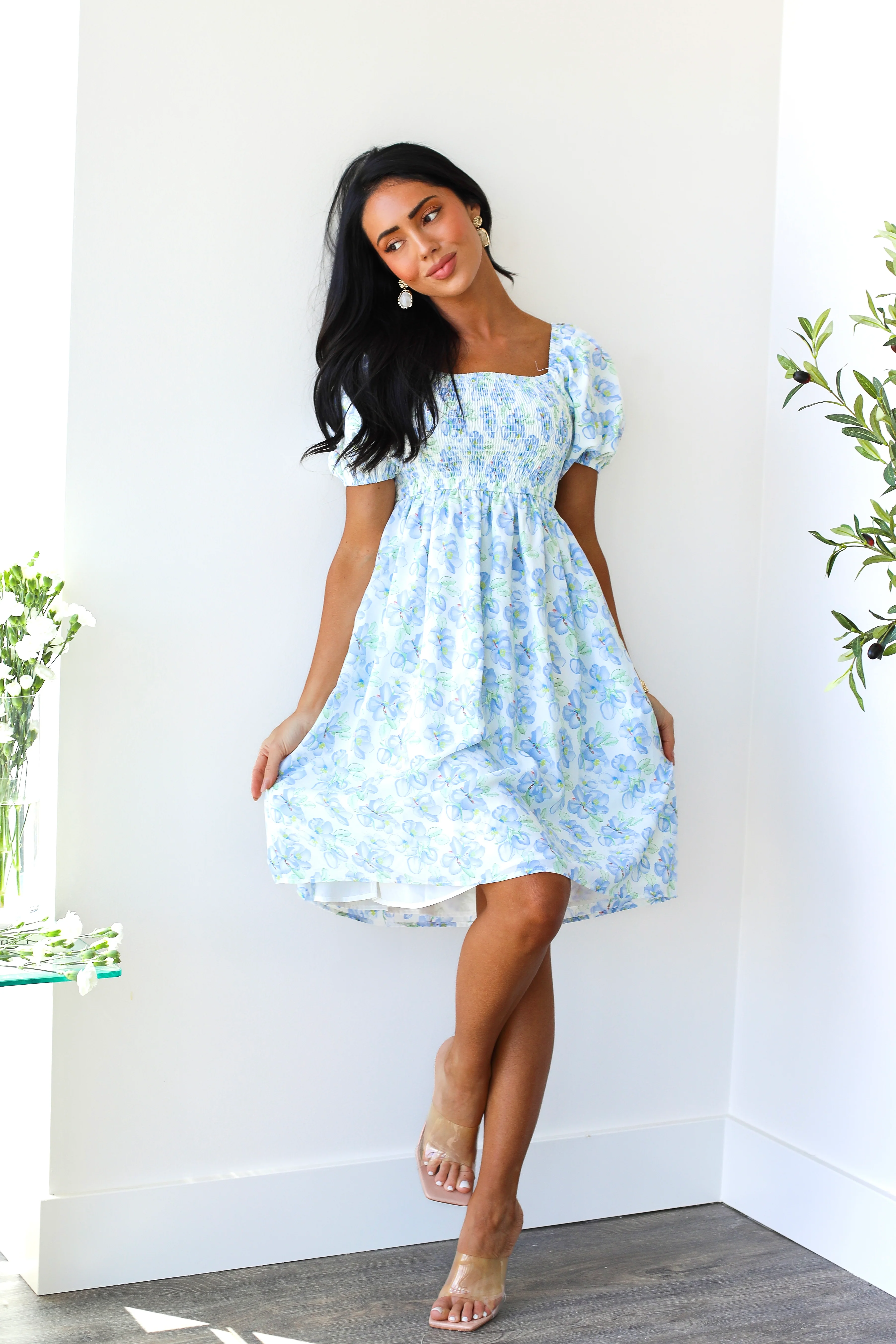 The Kimberly Blue Jay Dresses - XNAUWBI