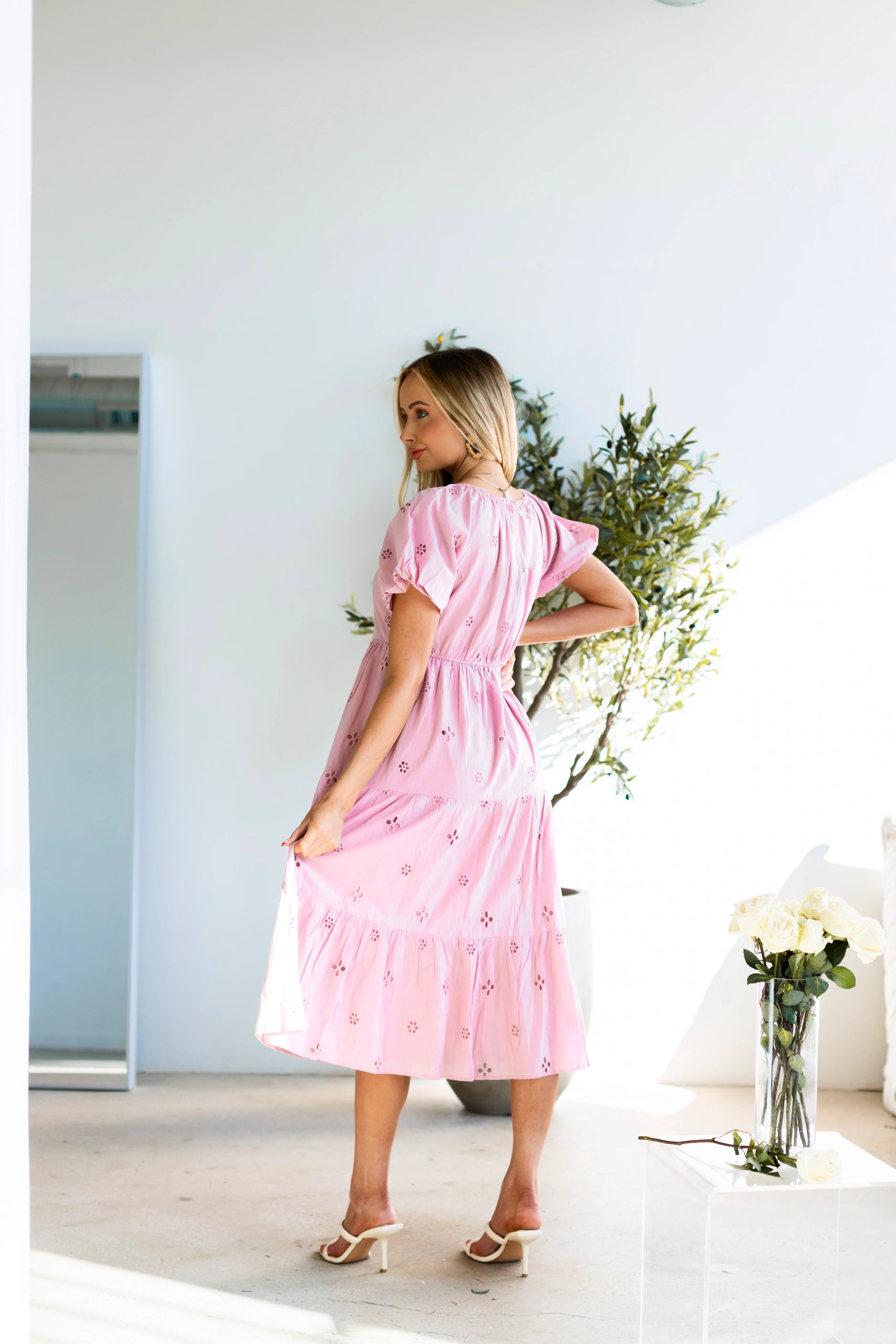 The Wynelle Dusty Mauve Dresses - XNAUWBI