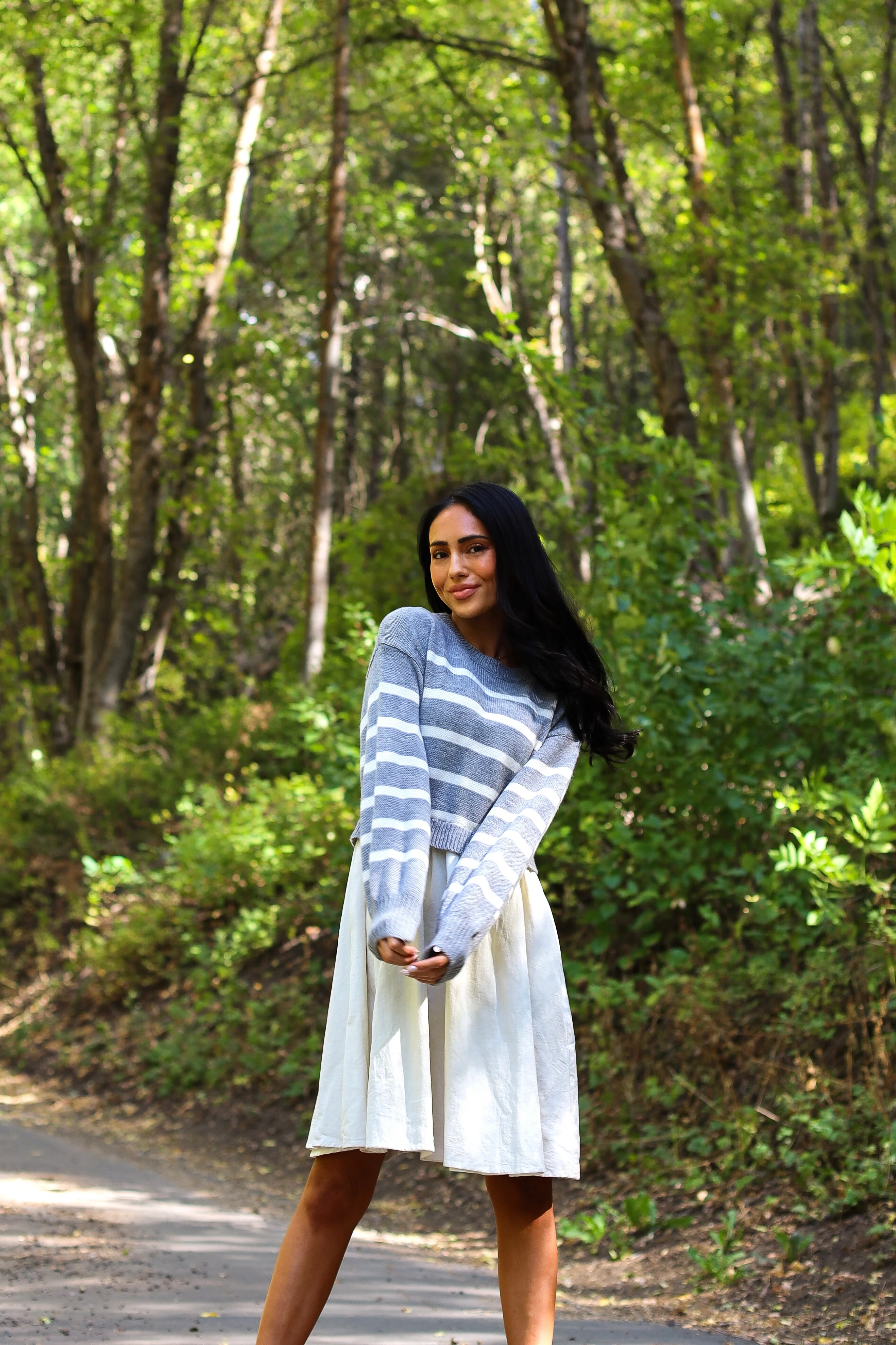 The Cameron Light Grey Dresses - XNAUWBI