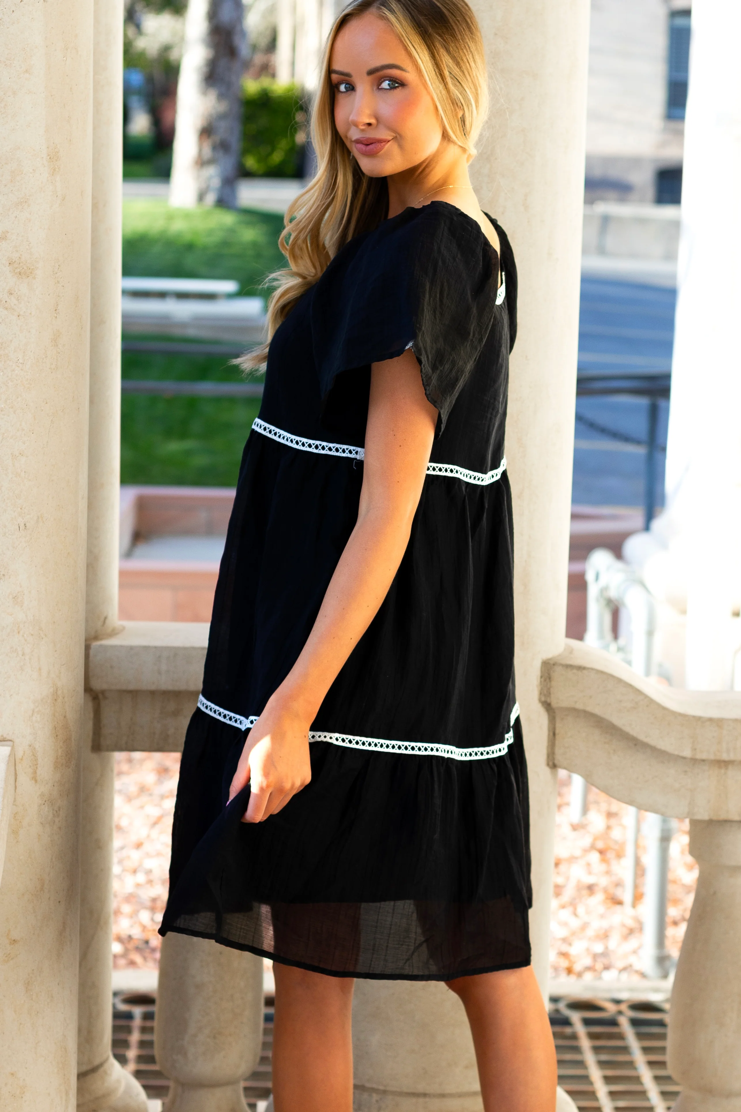 The Atlas Black Dresses - XNAUWBI