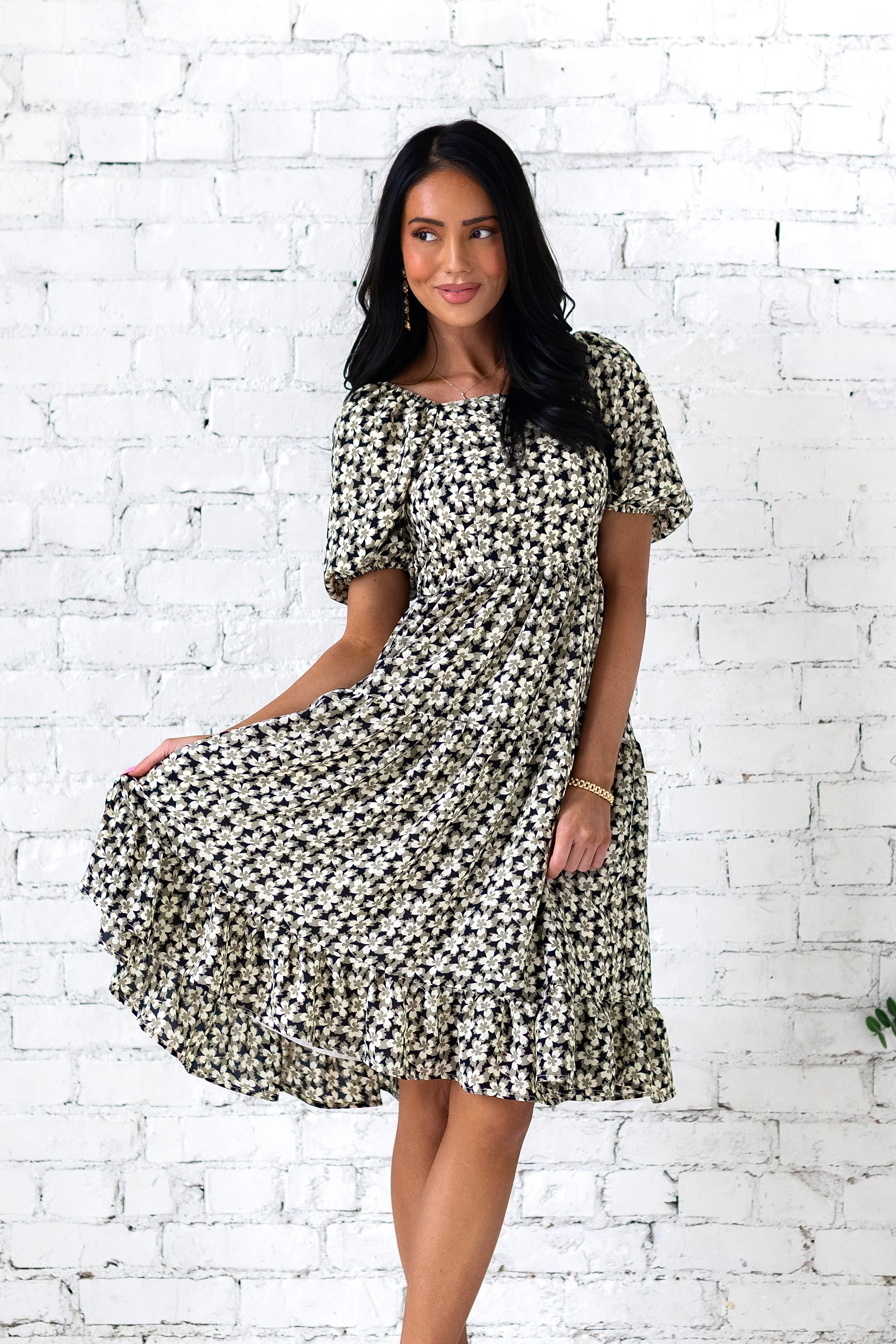 The Poppy Midnight Daisy Dresses - XNAUWBI