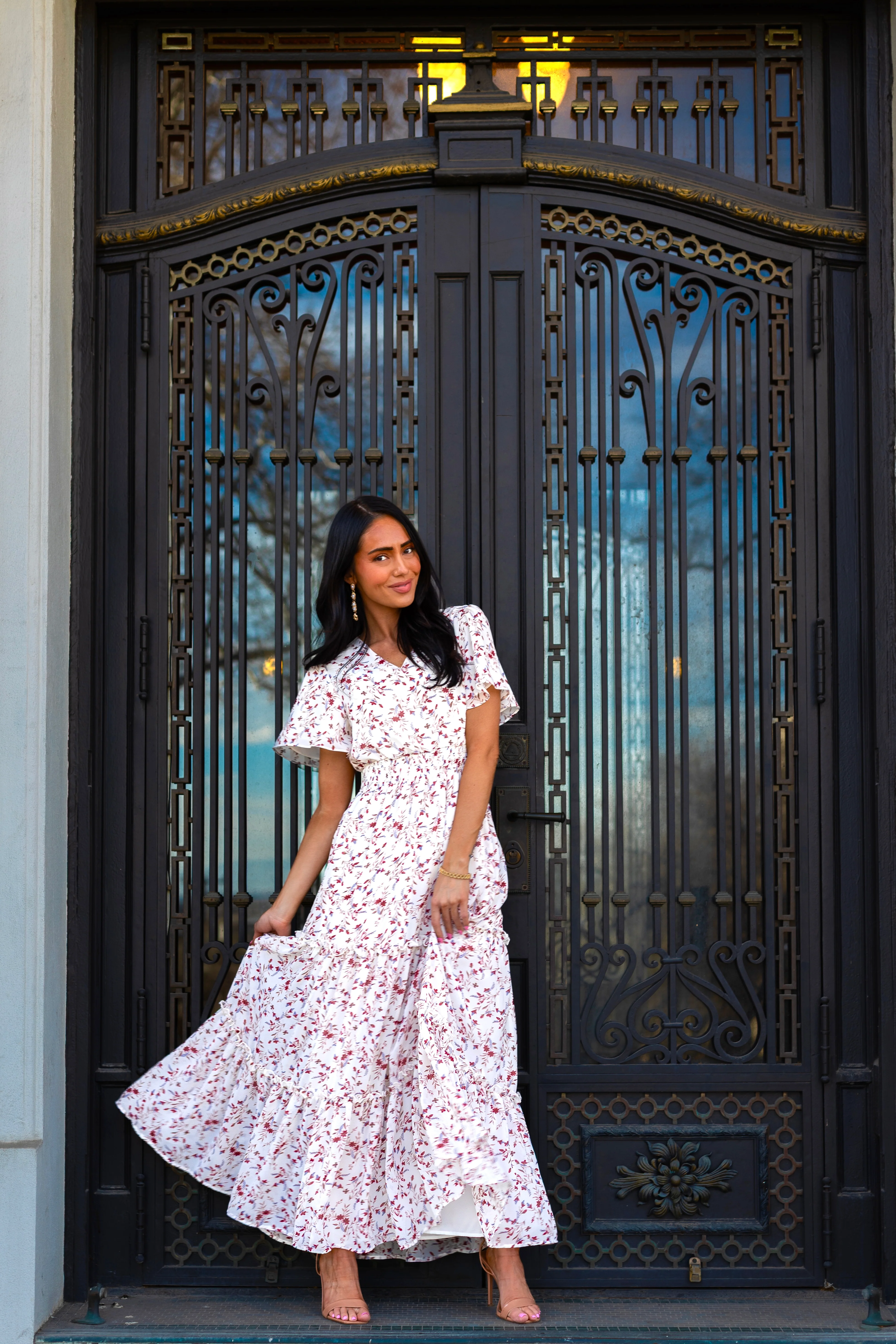 The Eden Vintage Rosewood Dresses - XNAUWBI