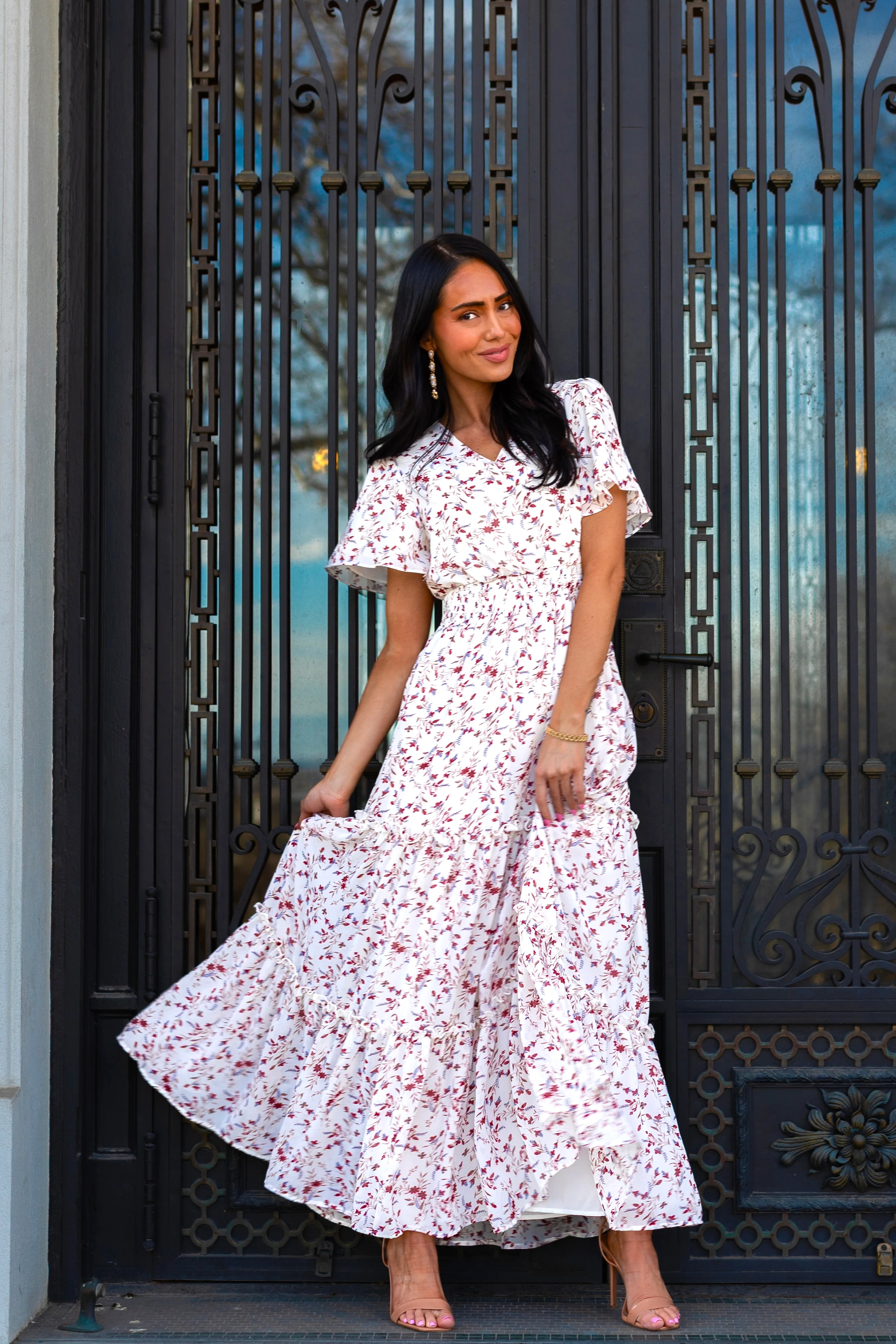 The Eden Vintage Rosewood Dresses - XNAUWBI